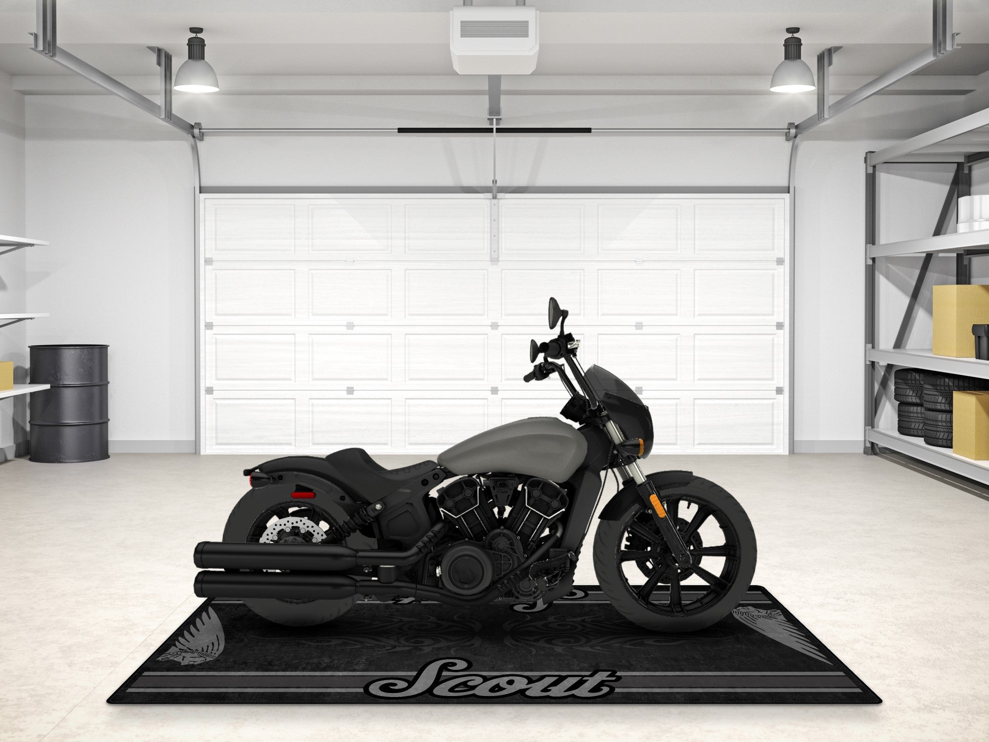 MPM Motorcycle Mat for Indian Scout Rogue Sixty - MM7324