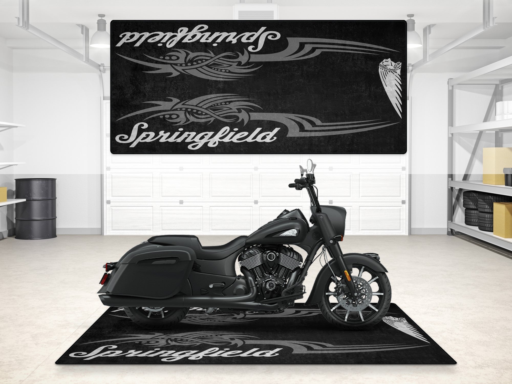 MPM Motorcycle Mat for Indian Springfield - MM7326