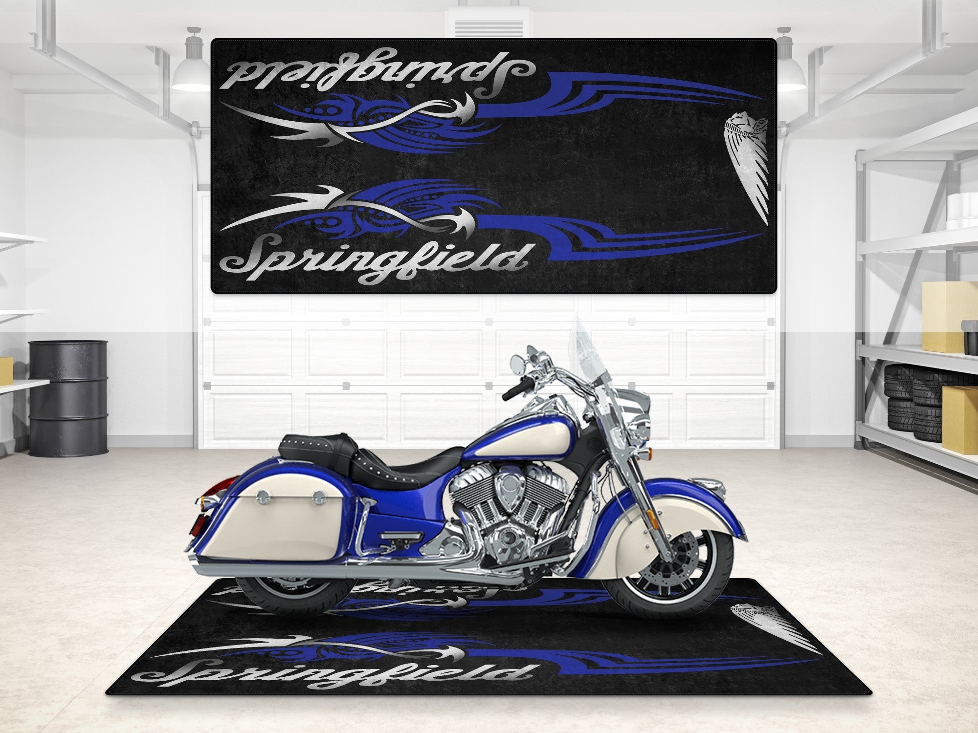 MPM Motorcycle Mat for Indian Springfield - MM7326