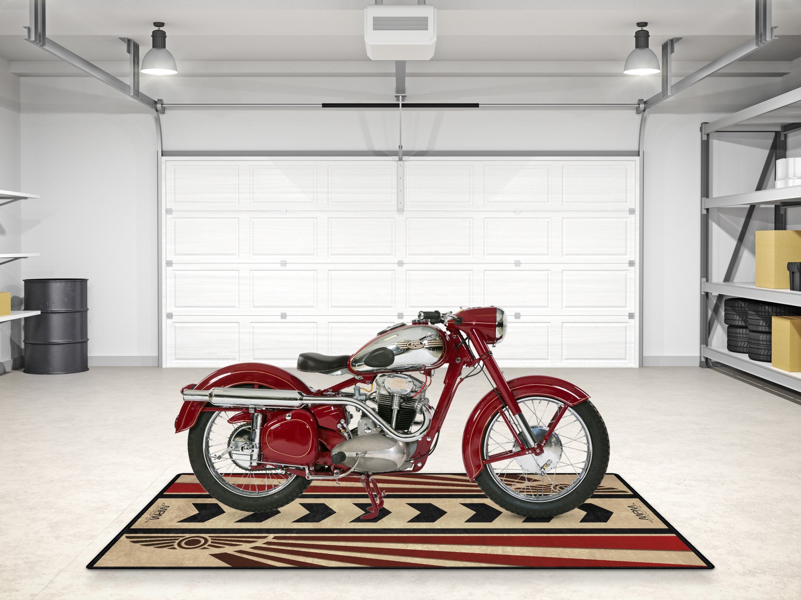 MPM Motorcycle Mat for Jawa - MM7567