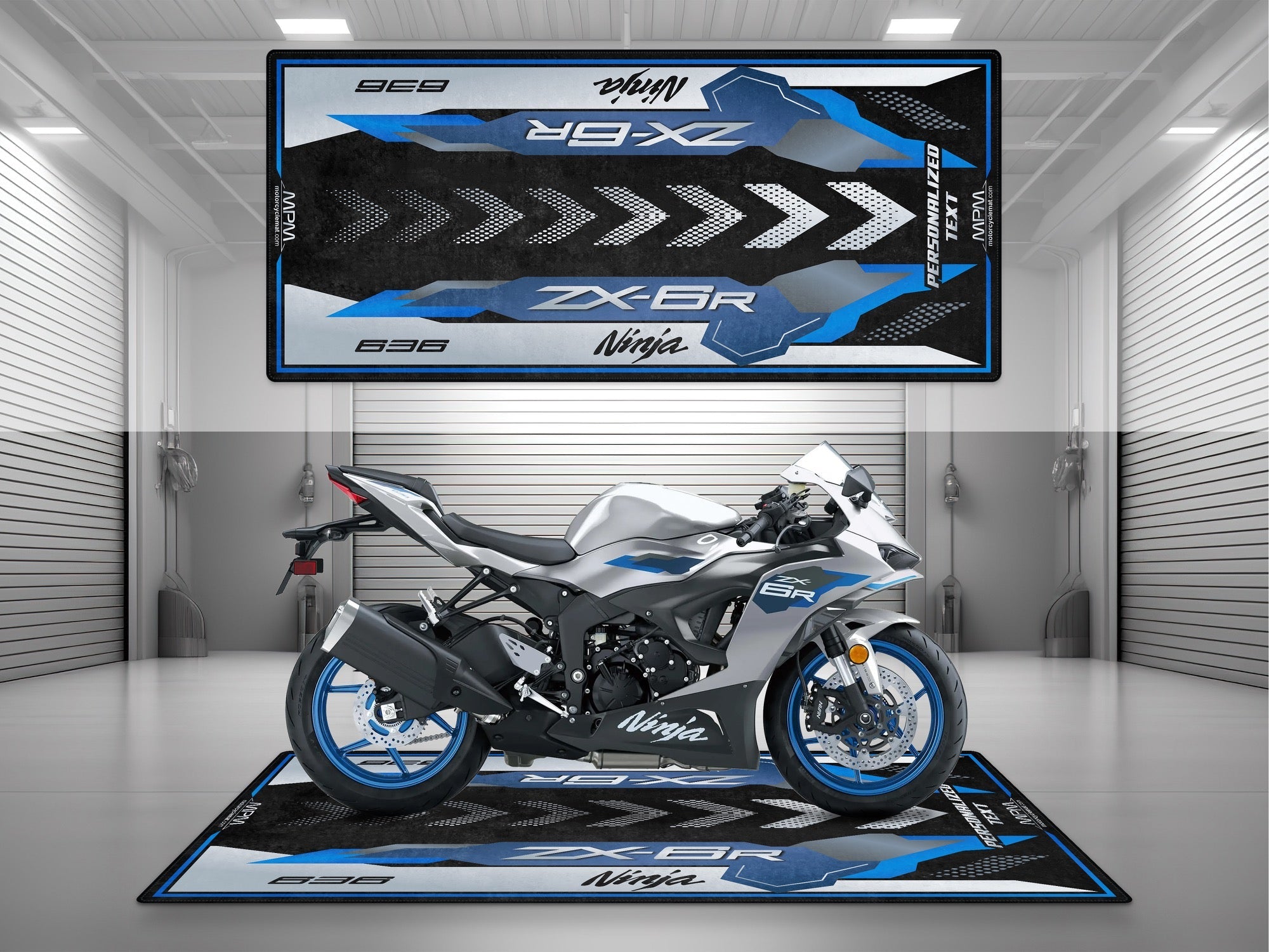 MPM Motorcycle Mat for Kawasaki Ninja ZX-6R 2027 - MM4309
