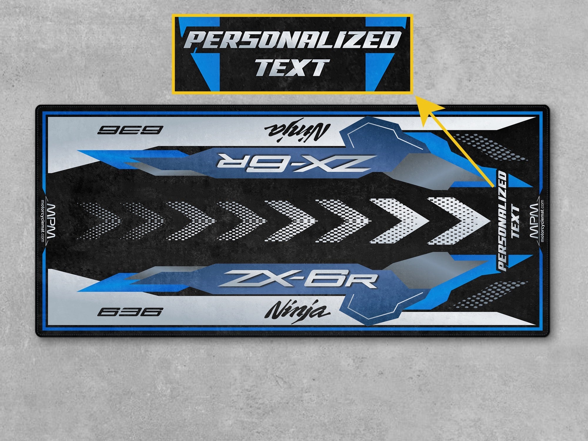 MPM Motorcycle Mat for Kawasaki Ninja ZX-6R 2027 - MM4309