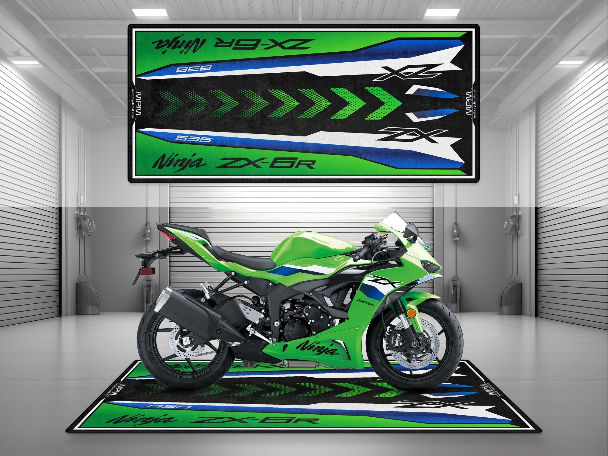 MPM Motorcycle Mat for Kawasaki Ninja ZX-6R 2027 - MM4309
