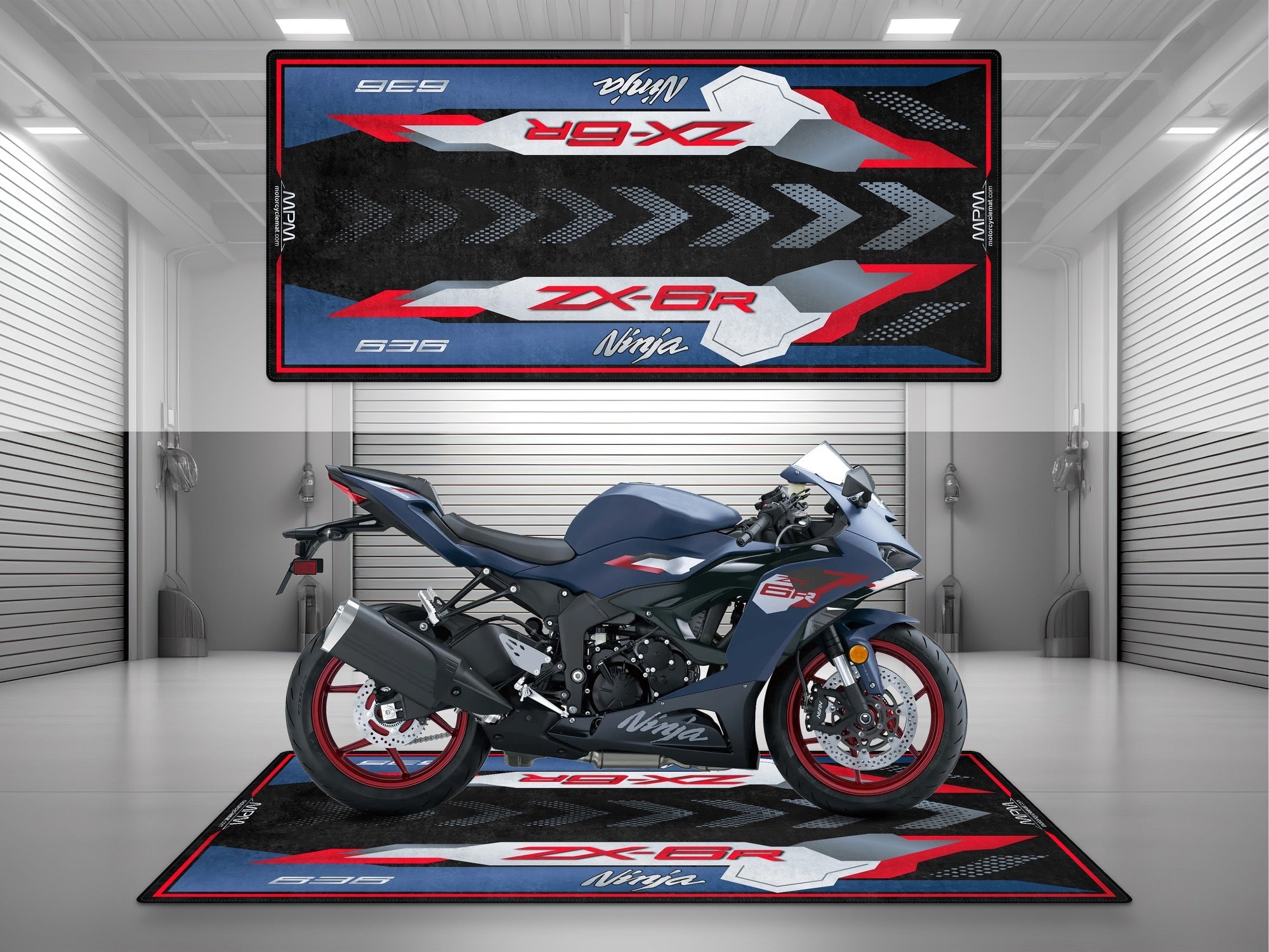 MPM Motorcycle Mat for Kawasaki Ninja ZX-6R 2027 - MM4309