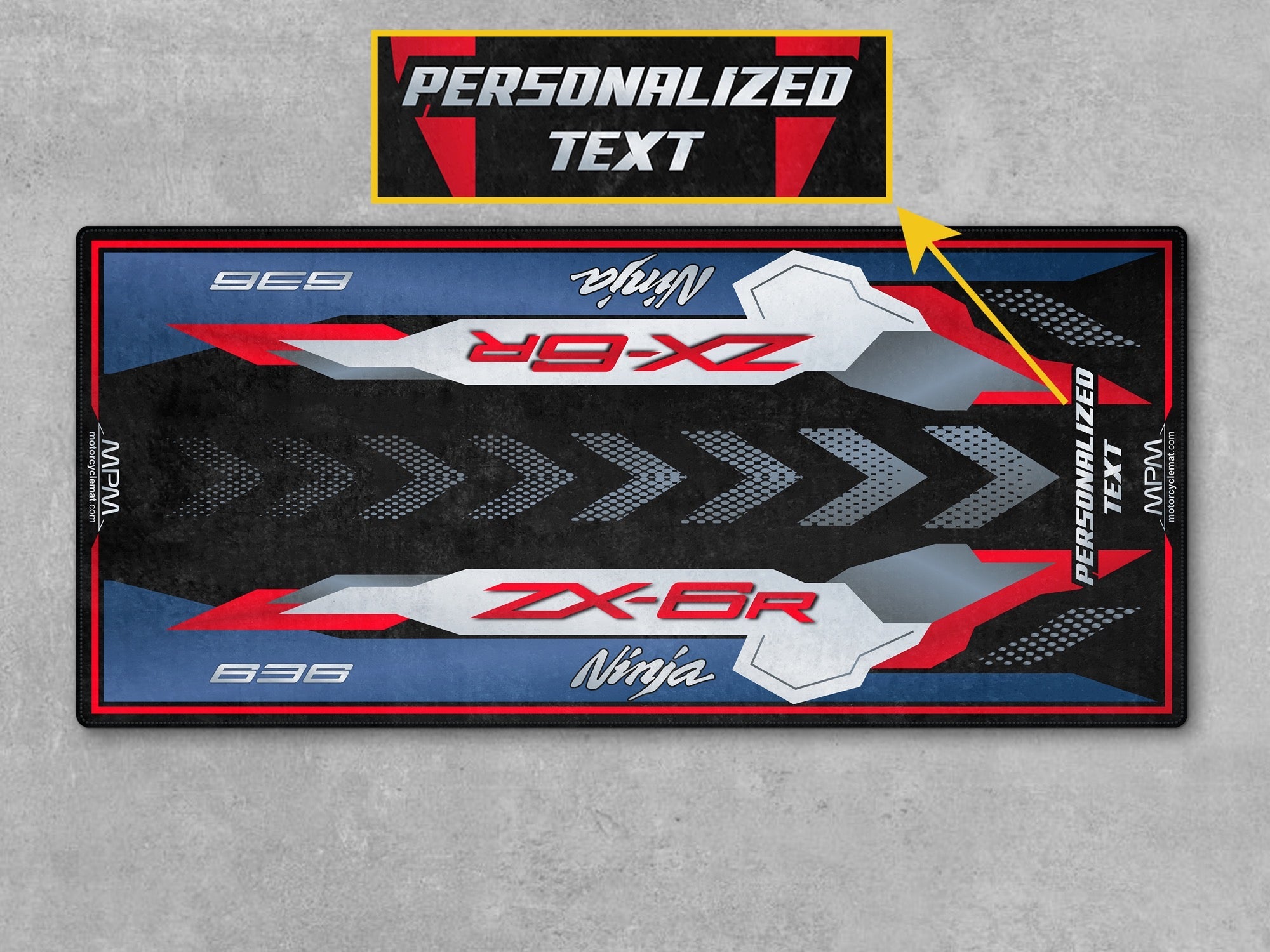 MPM Motorcycle Mat for Kawasaki Ninja ZX-6R 2027 - MM4309