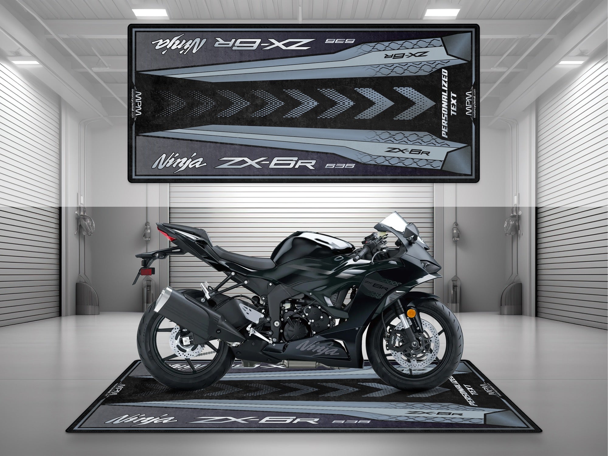 MPM Motorcycle Mat for Kawasaki Ninja ZX-6R 2027 - MM4309