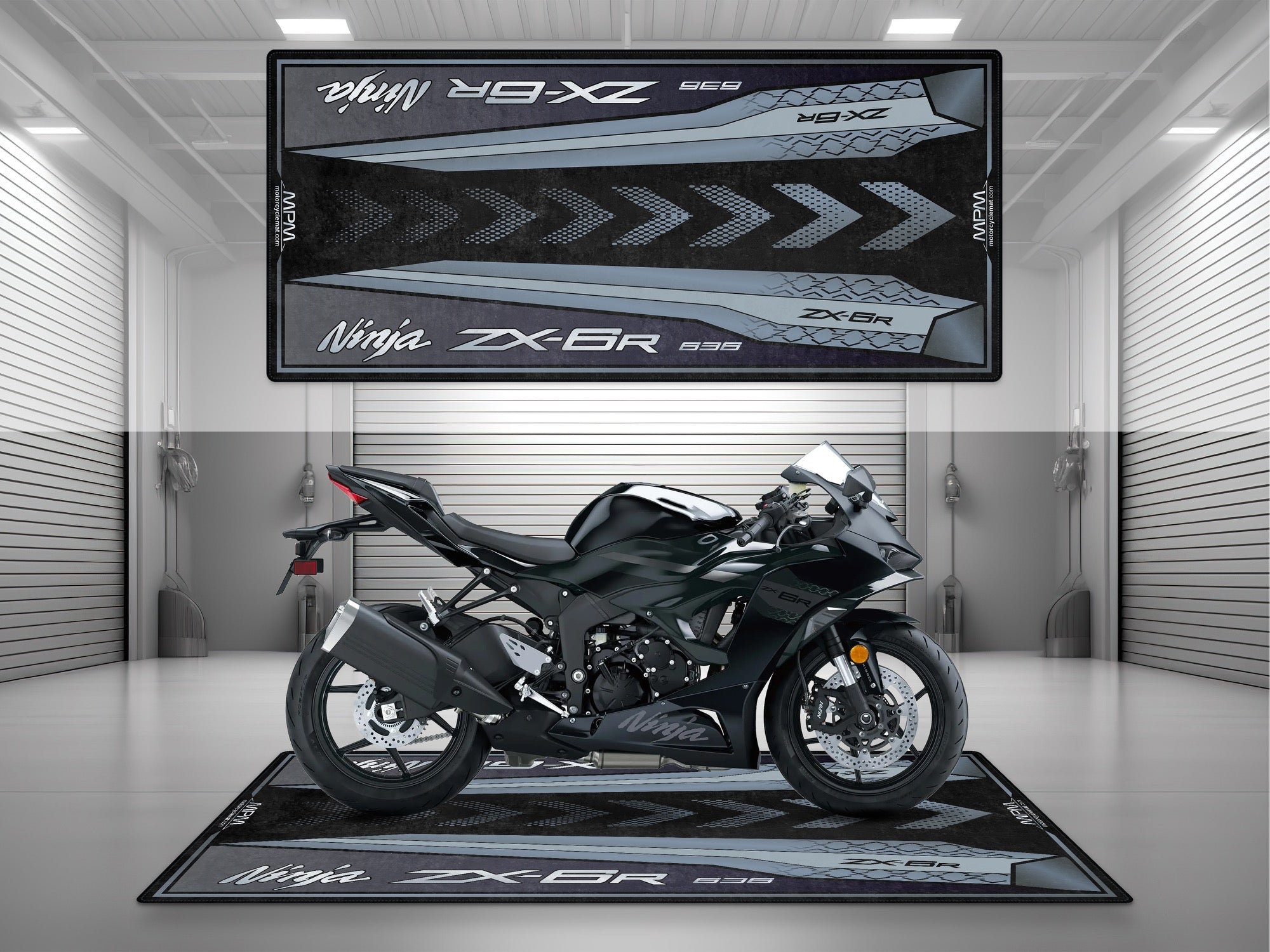 MPM Motorcycle Mat for Kawasaki Ninja ZX-6R 2027 - MM4309