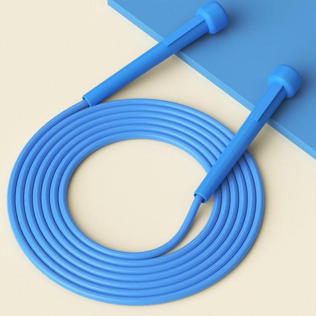 Kids PVC Jump Skip Rope Skipping Basic Colorful Fitness Game Play Exer ...