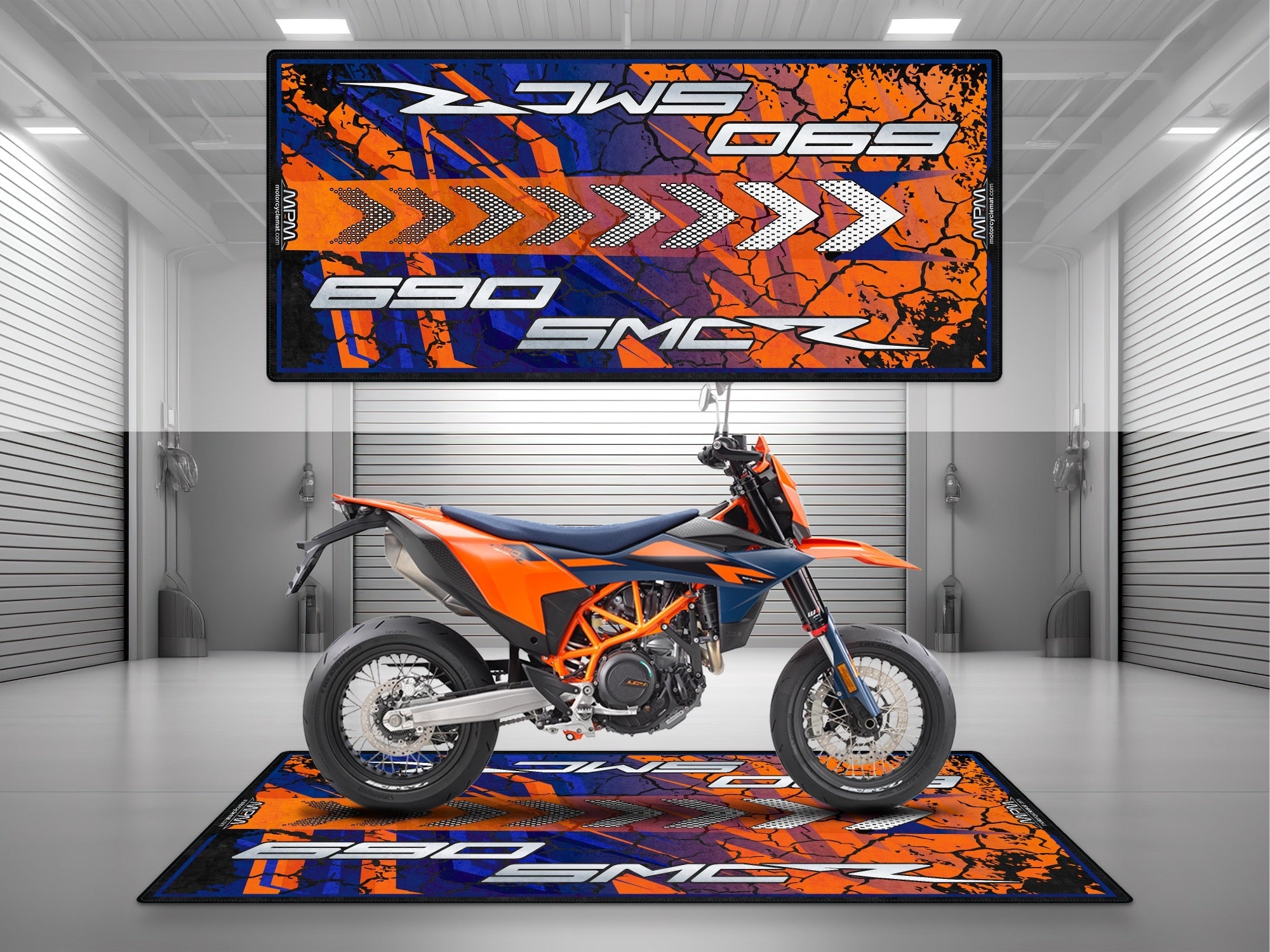 MPM Motorcycle Mat for KTM 690 SMC-R - U703