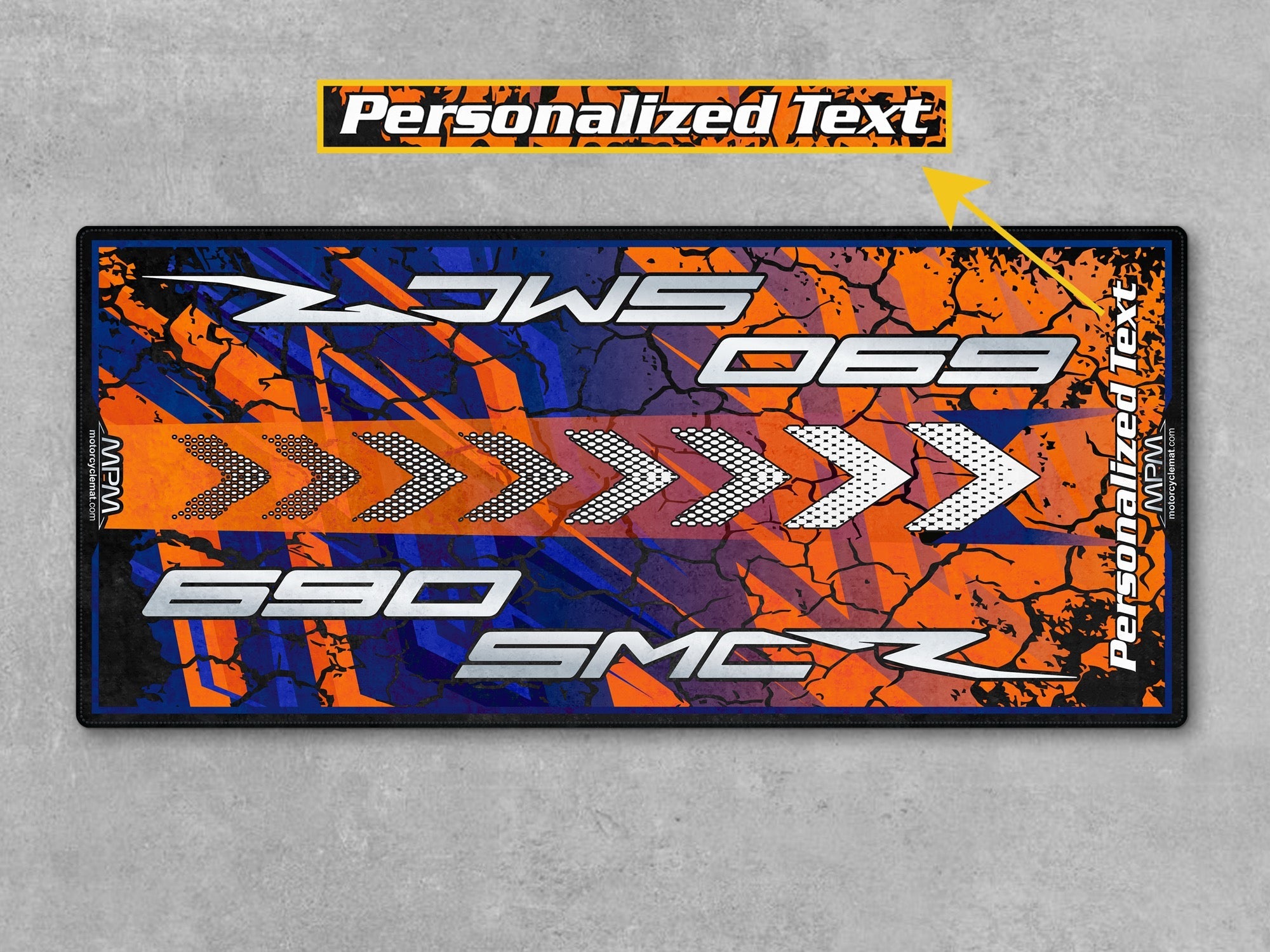 MPM Motorcycle Mat for KTM 690 SMC-R - U703