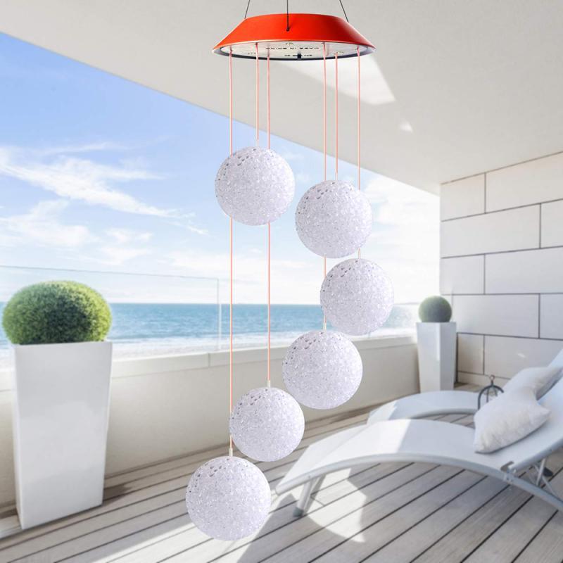 LED Color Changing Wind Chime Outdoor Solar Powered Butterfly Wind Chimes Home Garden Light Solar Butterfly Wind Chime Hanging Decoration Lamp Outdoor For Garden Patio Home Decoration