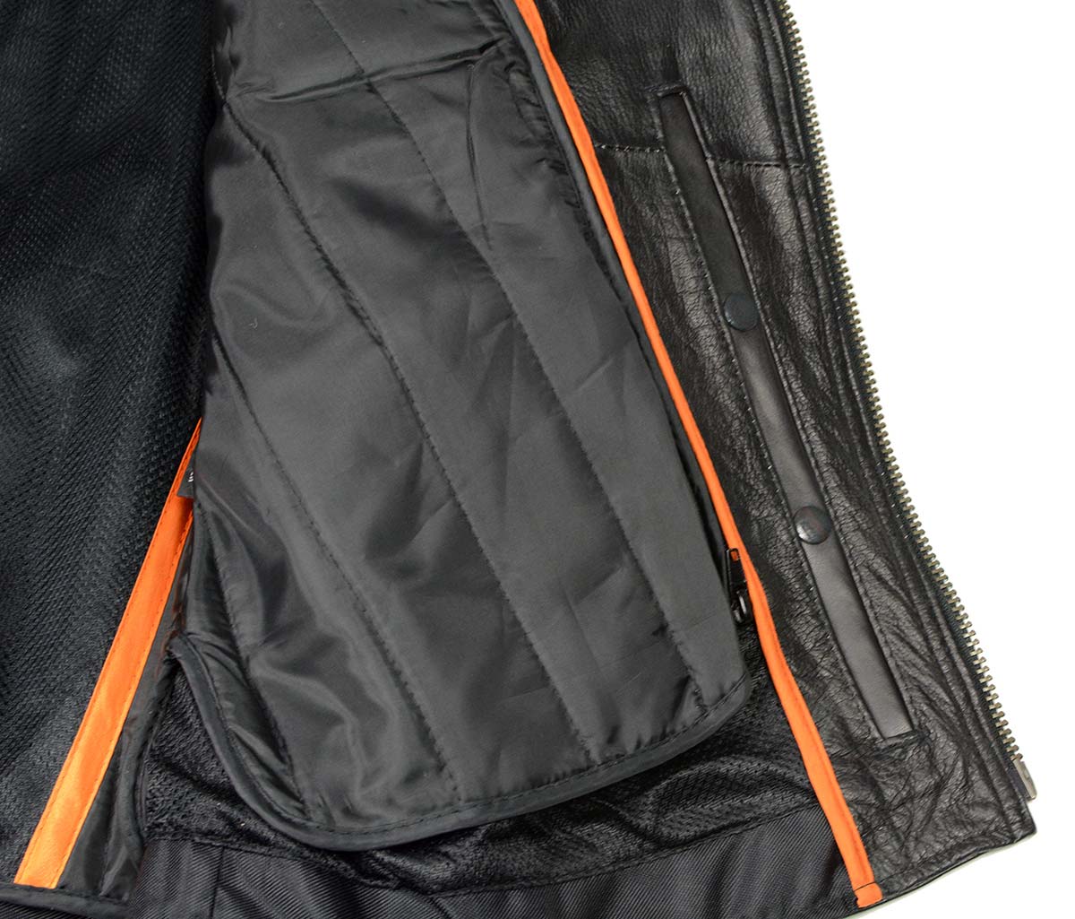 LKM1770 Men's Black Premium Thick Leather Motorcycle Jacket Brando Style Biker Jacket