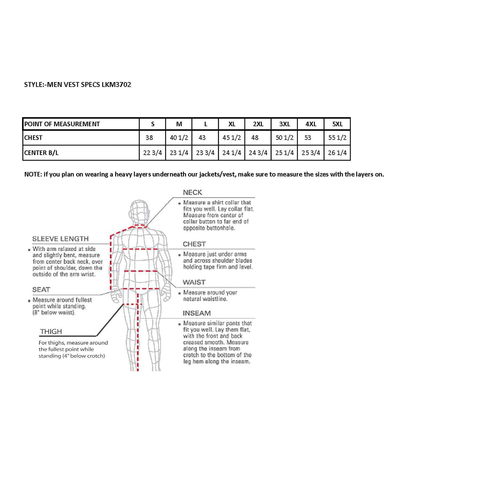 LKM3702 Men's Leather V-Neck Western Style Motorcycle Rider Vest w/Classic Buffalo Snaps Closure