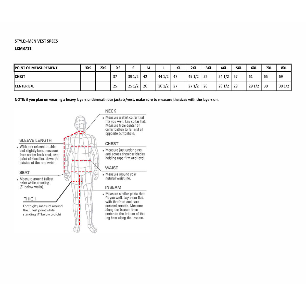 LKM3711 Men's Black Leather Collarless Club Style Motorcycle Rider Vest w/ Dual Front Closure