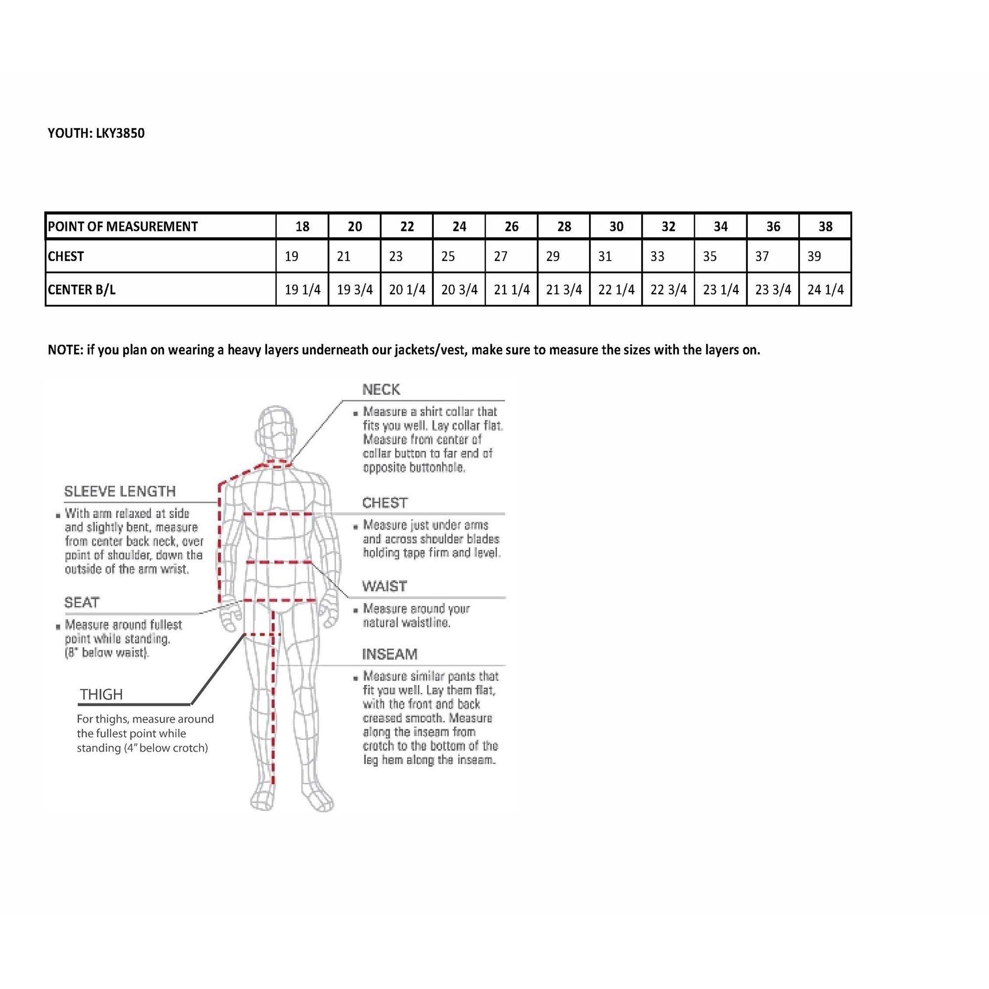 LKY3850 Youth Size Black Leather Open Neck Club Style Motorcycle Riders Vest