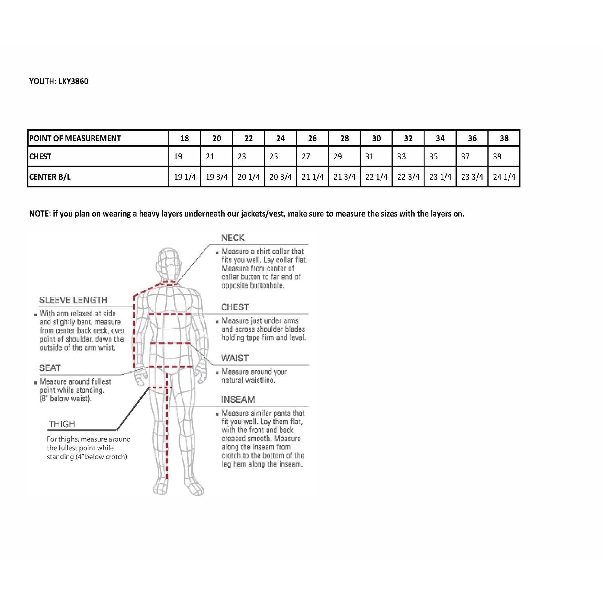 LKY3860 Youth Size Black Leather Motorcycle Riders Vest w/ Side Lace