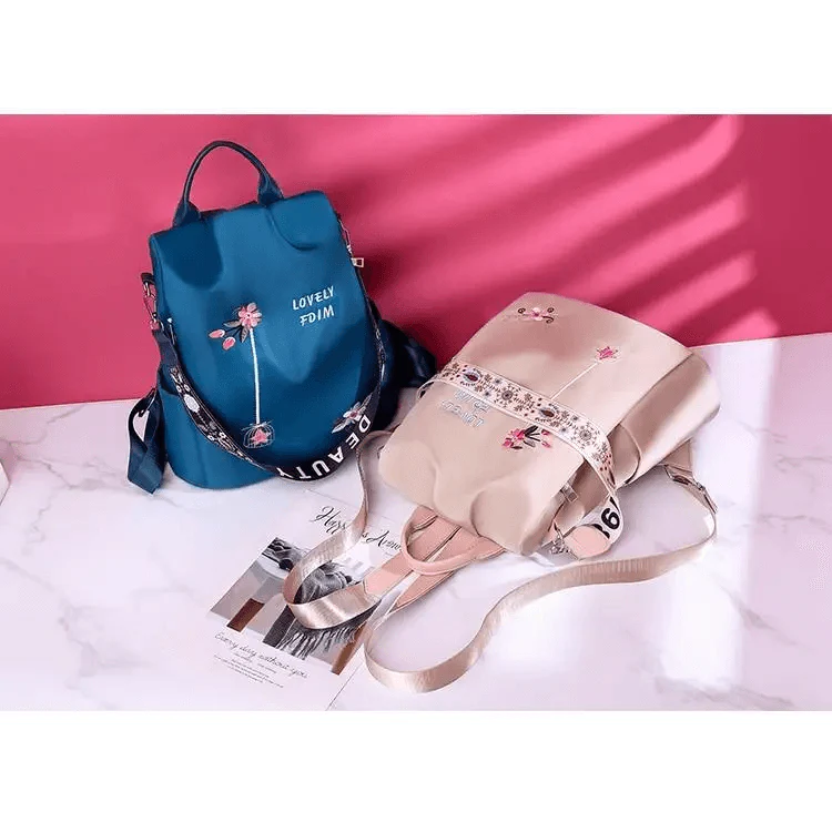 Luxurious Waterproof Women's Backpack Fashionable Anti-theft Women Backpacks Nice Print School Bag High Quality Large Capacity Backpack