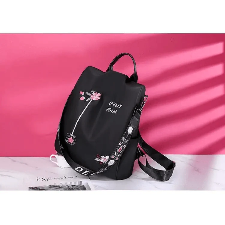 Luxurious Waterproof Women's Backpack Fashionable Anti-theft Women Backpacks Nice Print School Bag High Quality Large Capacity Backpack