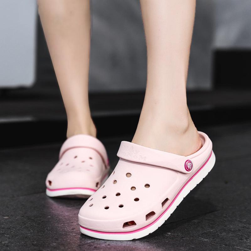 Luxury Womens Sandals Lightweight Unisex Colorful Shoes Garden Classic Clogs Design Slippers Sandals Slip-on Summer Beach Sandals For Womens Fashion Comfortable Slip On Slides Shoes