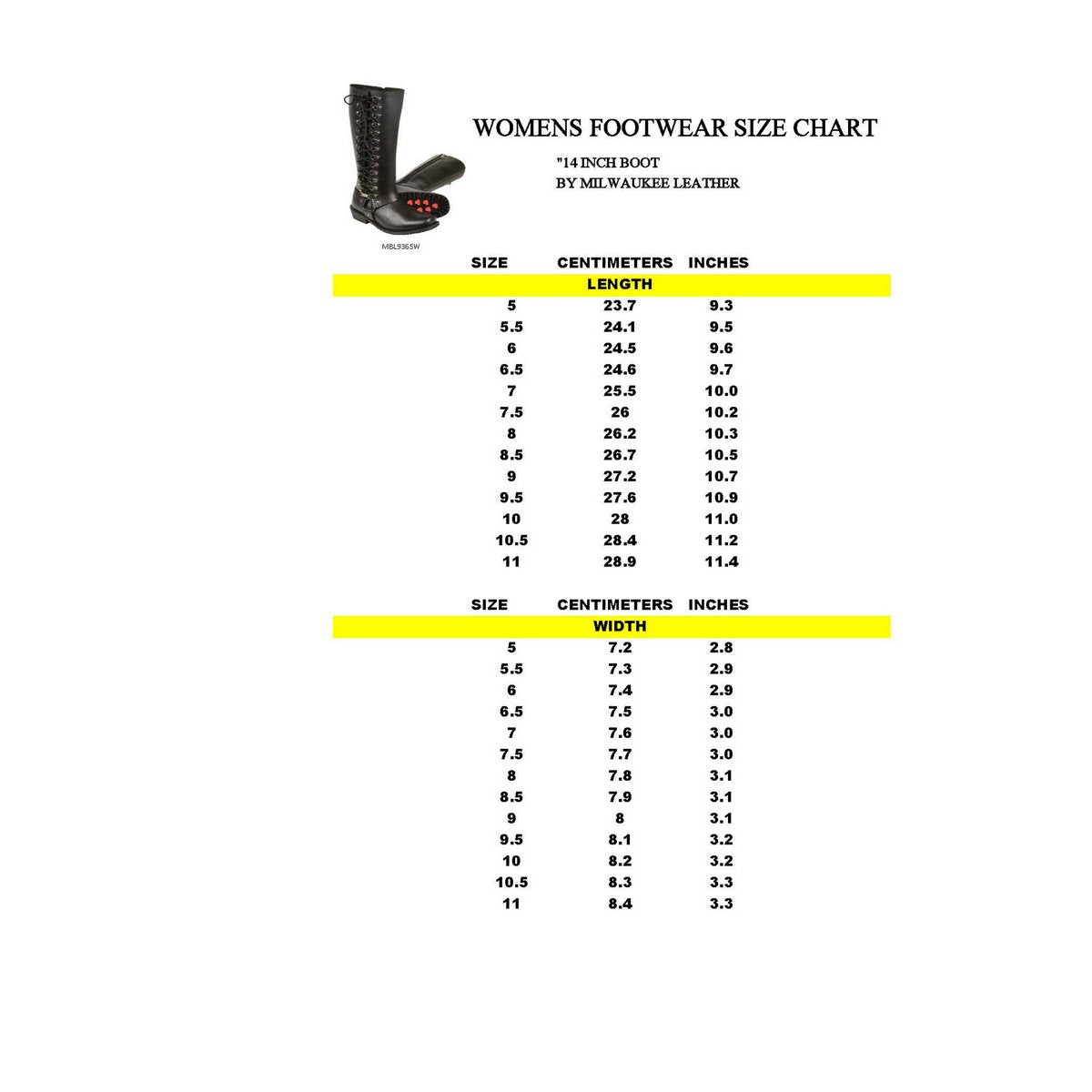 MBL9365W Women’s Wide Width Black Classic Harness 14-inch Square Toe Leather Boots
