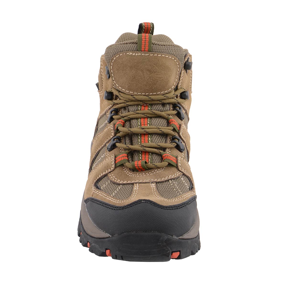 Men's Brown Suede Lace-Up Waterproof Outdoor Hiking Boots MBM9150