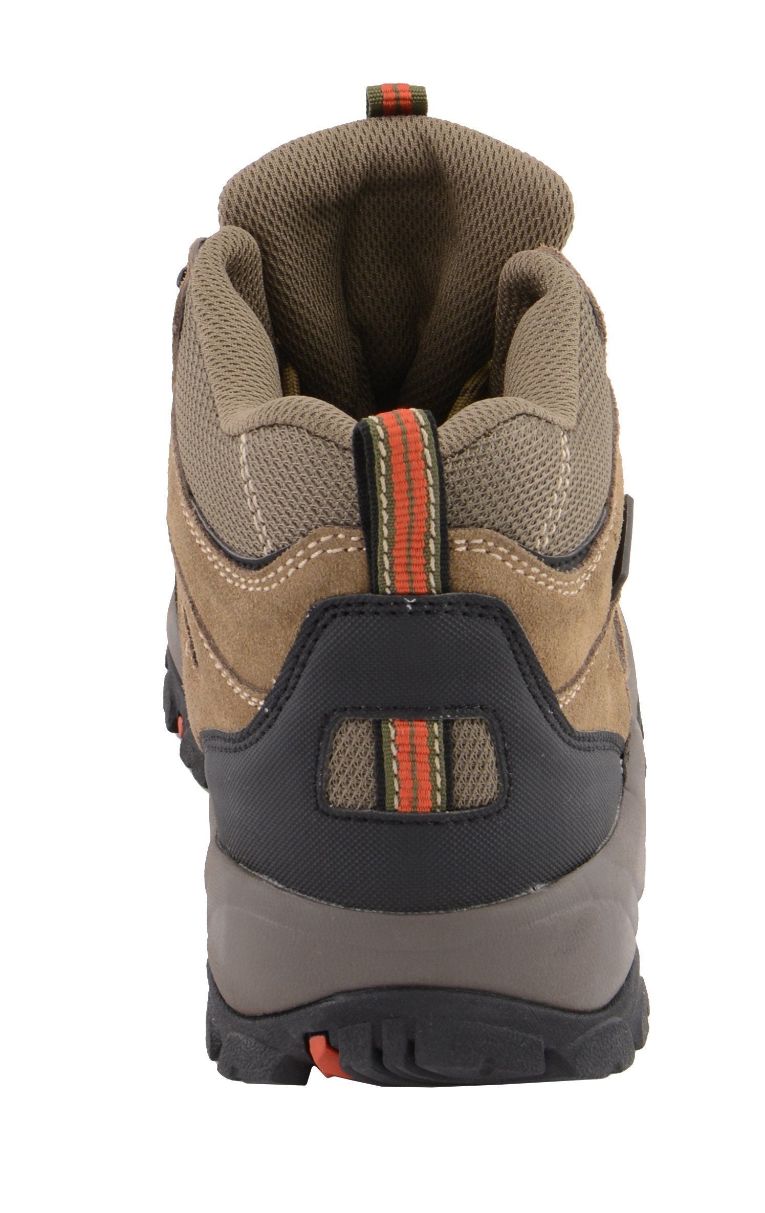 Men's Brown Suede Lace-Up Waterproof Outdoor Hiking Boots MBM9150