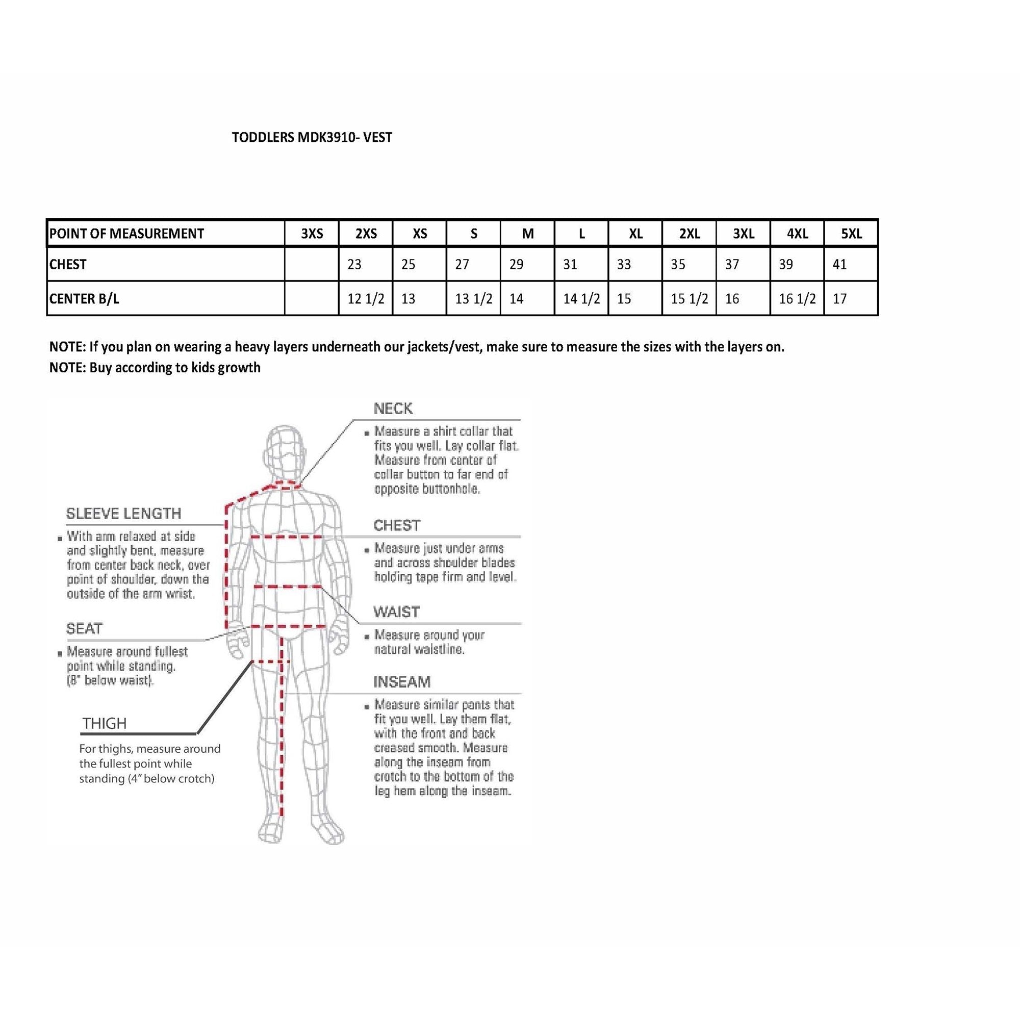 MDK3910 Black Unisex-Child Kids Denim Snap Front Vest with Shirt Style Collar