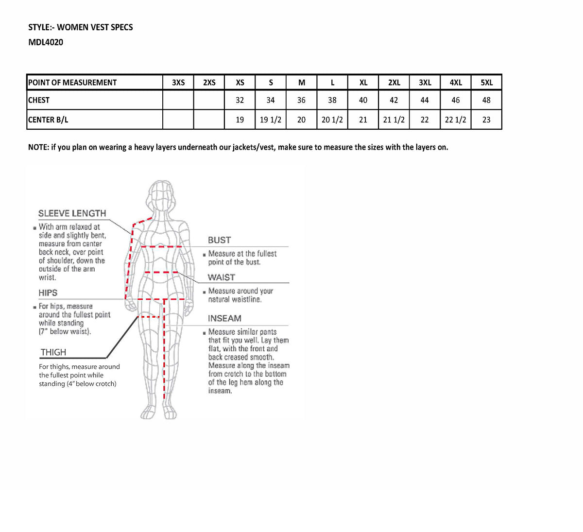 MDL4020 Women's Classic Black ‘6 Pocket’ Side Lace Denim Vest