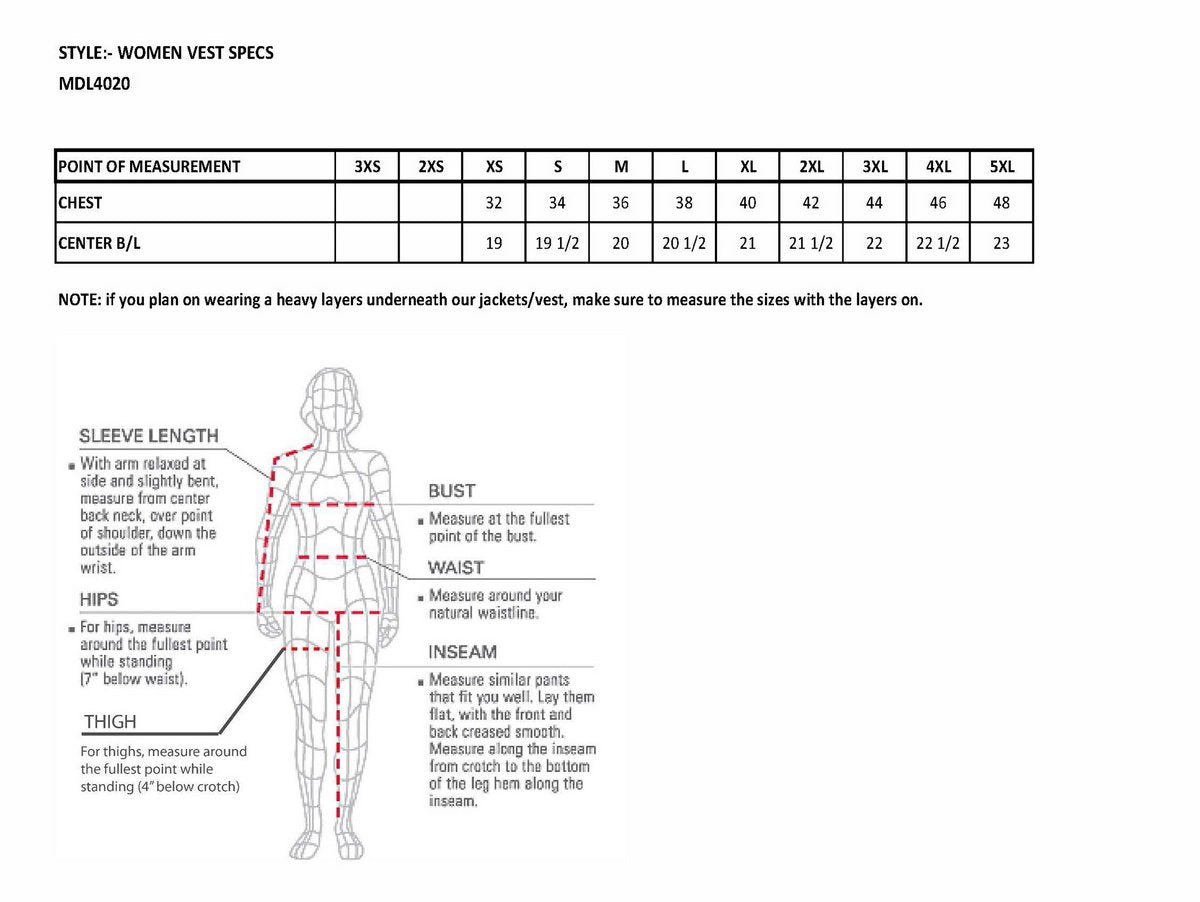 MDL4020 Women's Classic Blue ‘6 Pocket’ Side Lace Denim Vest