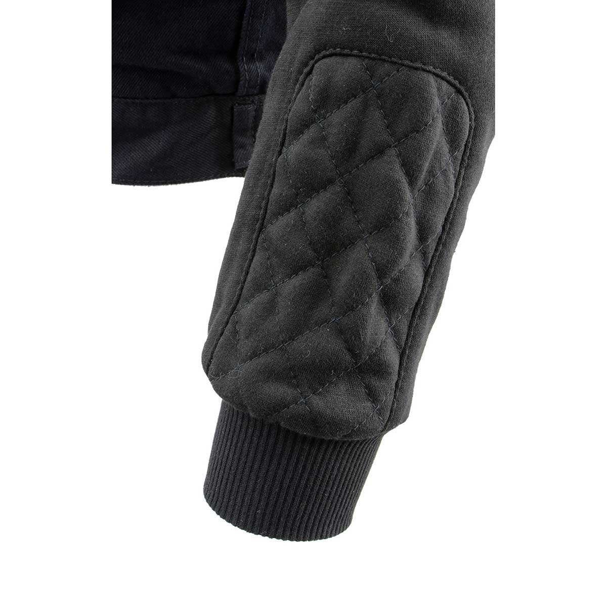 MDM3020 Men's Black Denim '5-in-1' Club Style Vest with Removable Hoodie