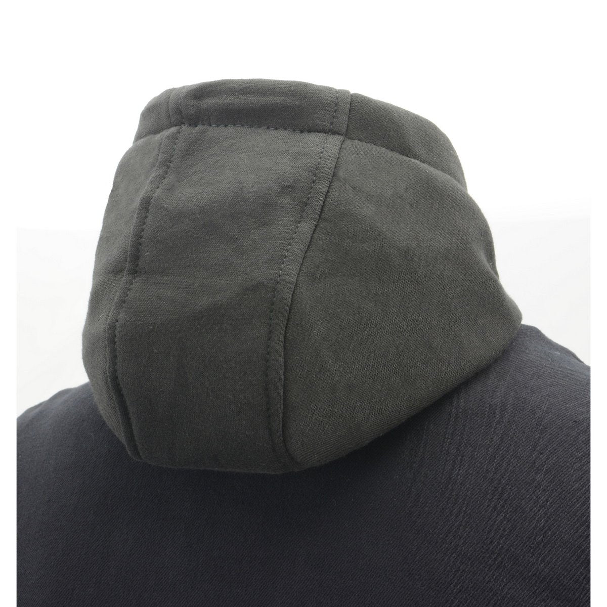 MDM3020 Men's Black Denim '5-in-1' Club Style Vest with Removable Hoodie