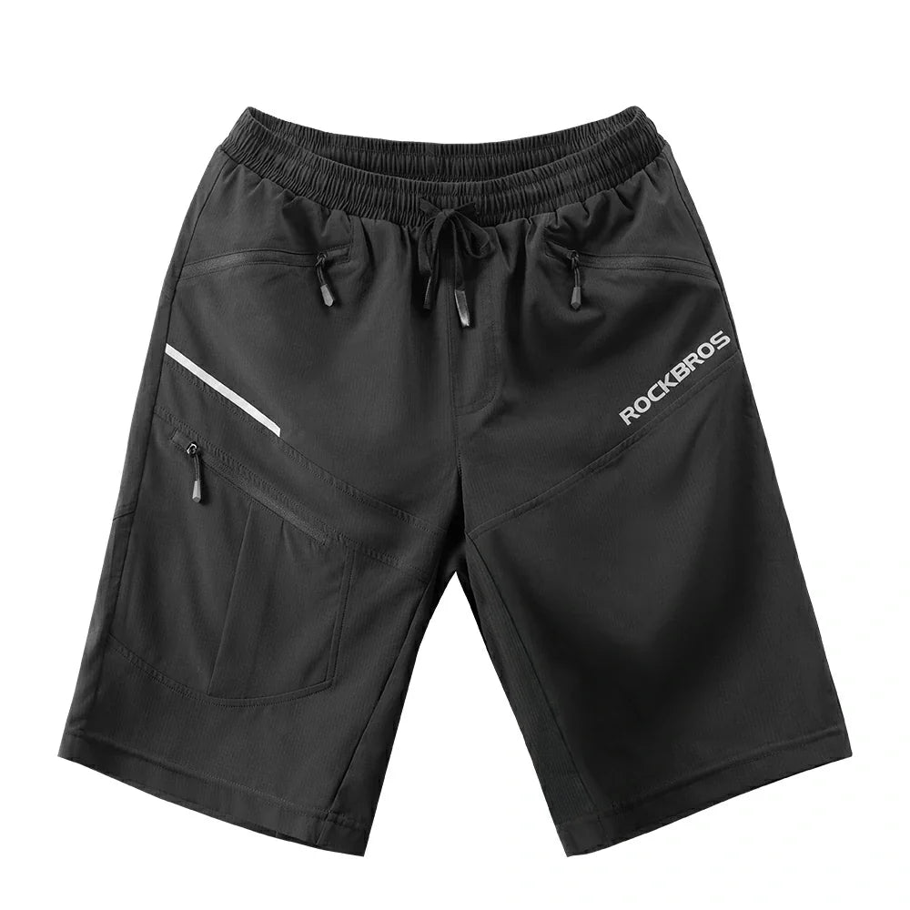 Men's 2-in-1 Padded MTB Cycling Shorts