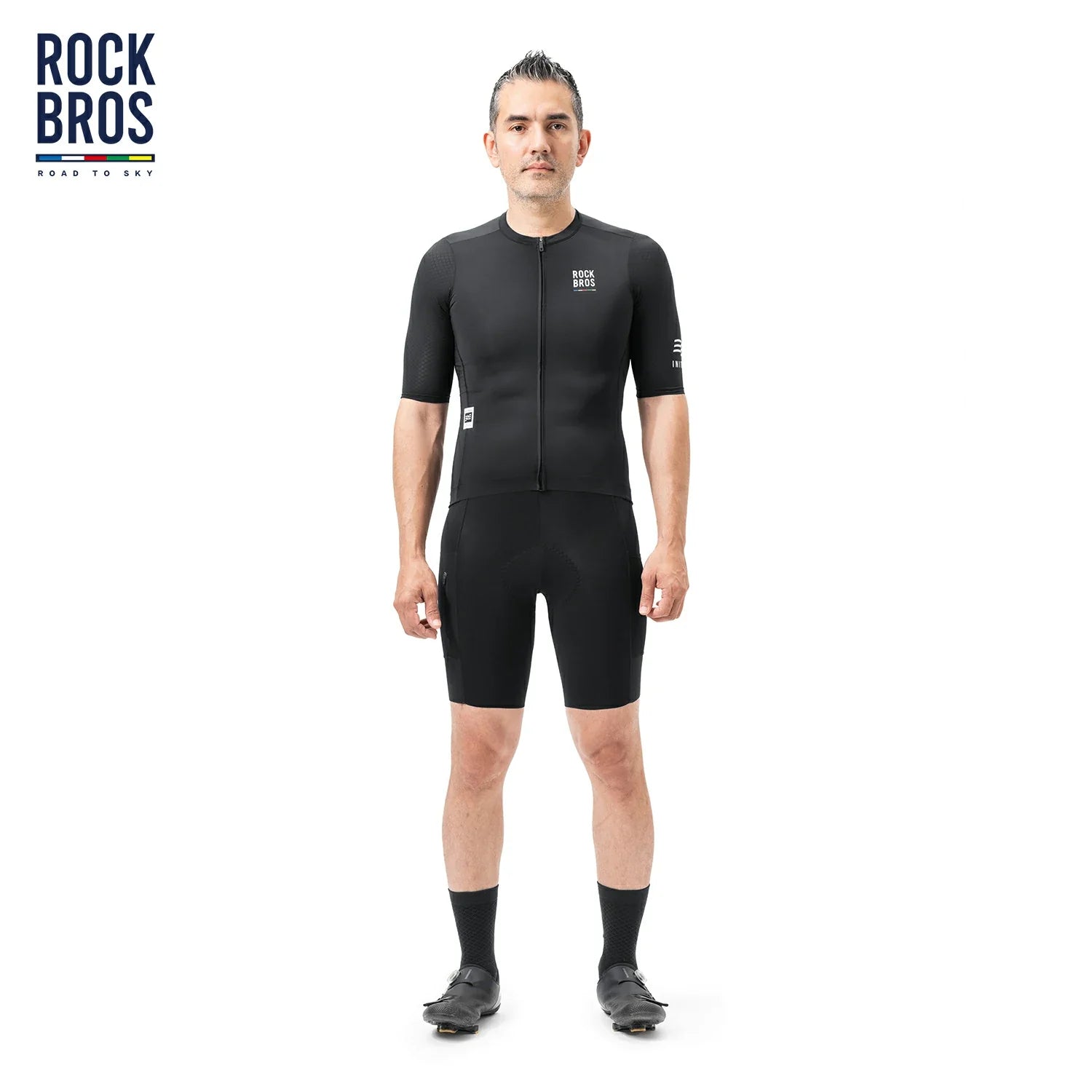Men's Short Sleeve Cycling Jersey Breathable | Road to Sky