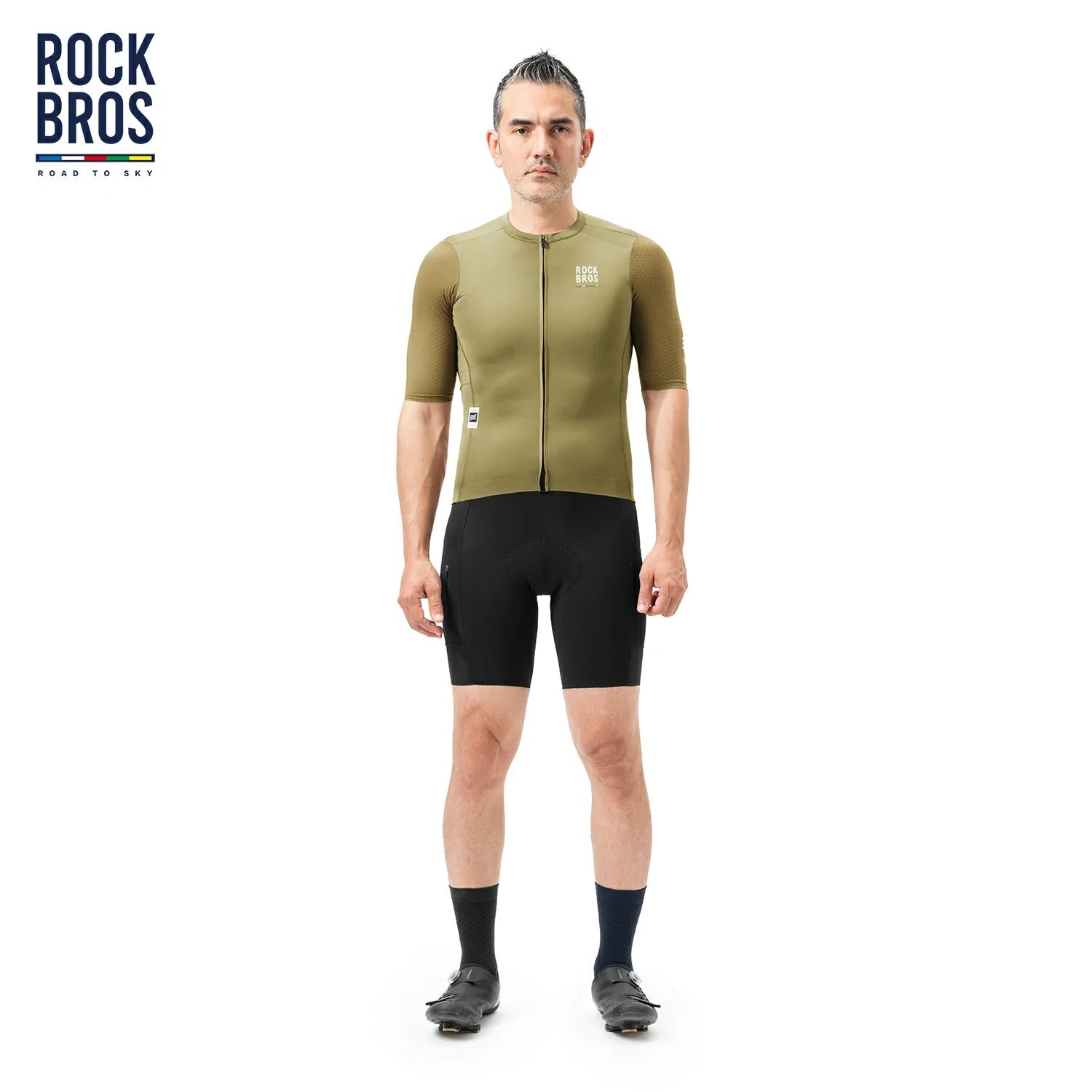 Men's Short Sleeve Cycling Jersey Breathable | Road to Sky