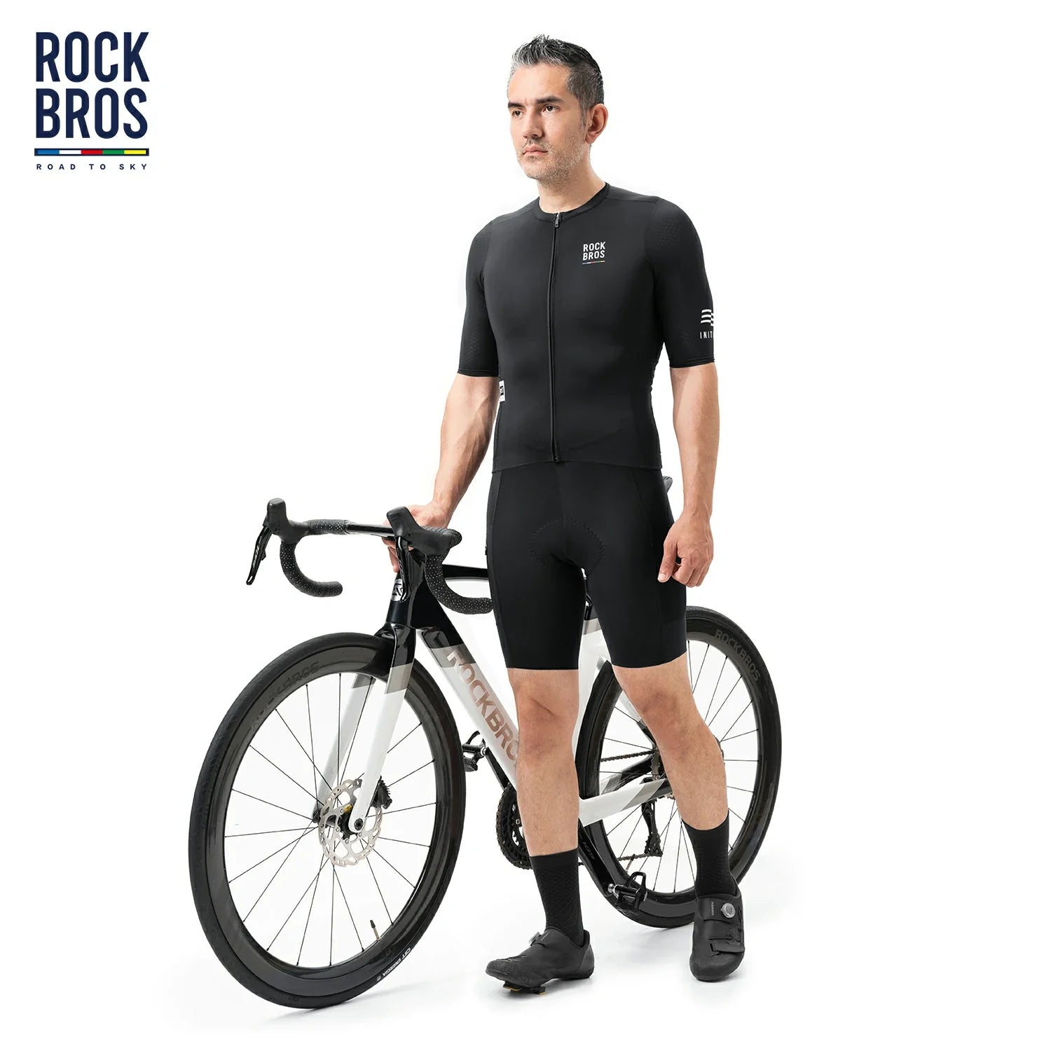 Men's Short Sleeve Cycling Jersey Breathable | Road to Sky