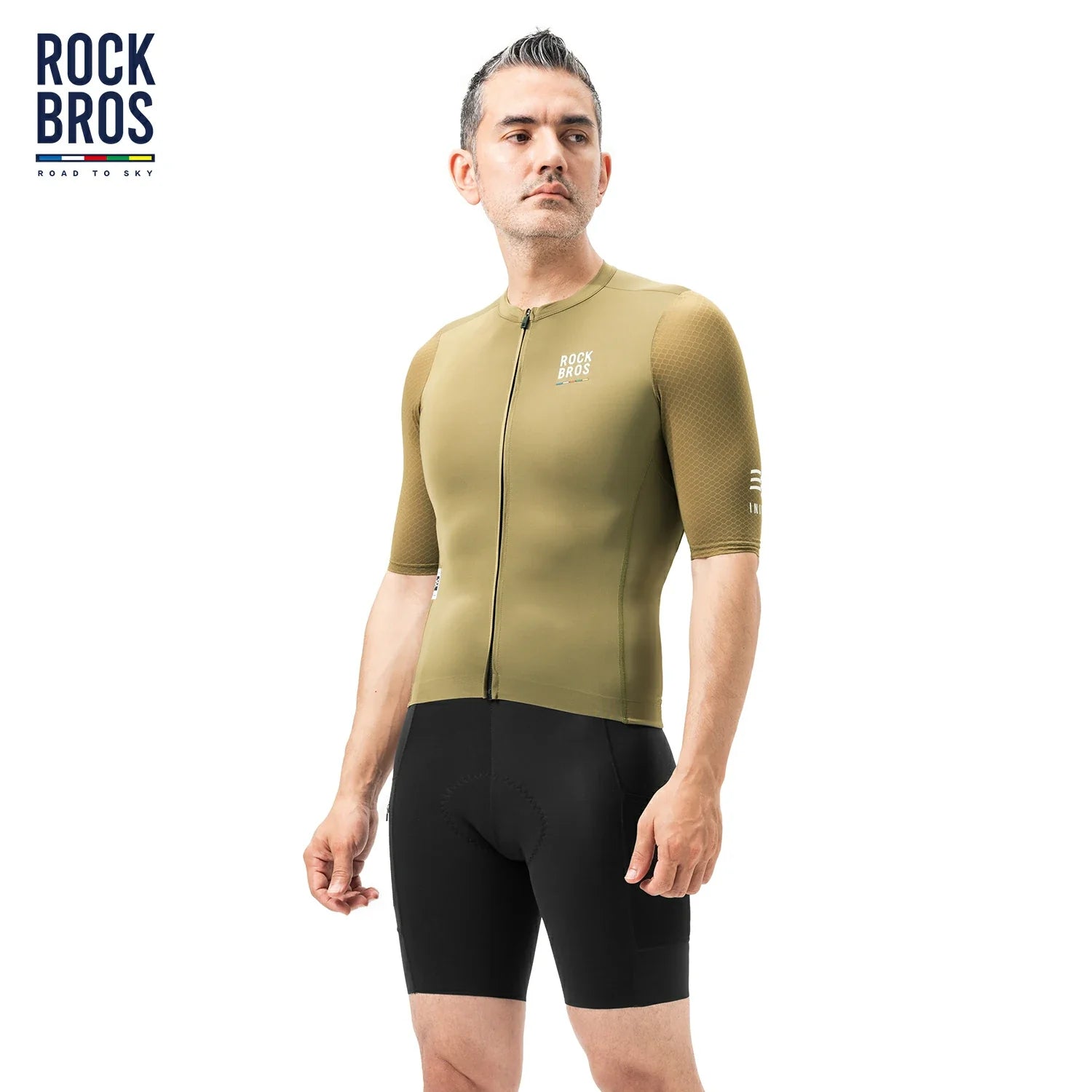 Men's Short Sleeve Cycling Jersey Breathable | Road to Sky