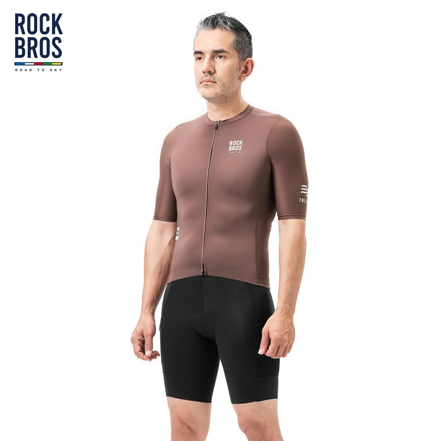 Men's Short Sleeve Cycling Jersey Breathable | Road to Sky