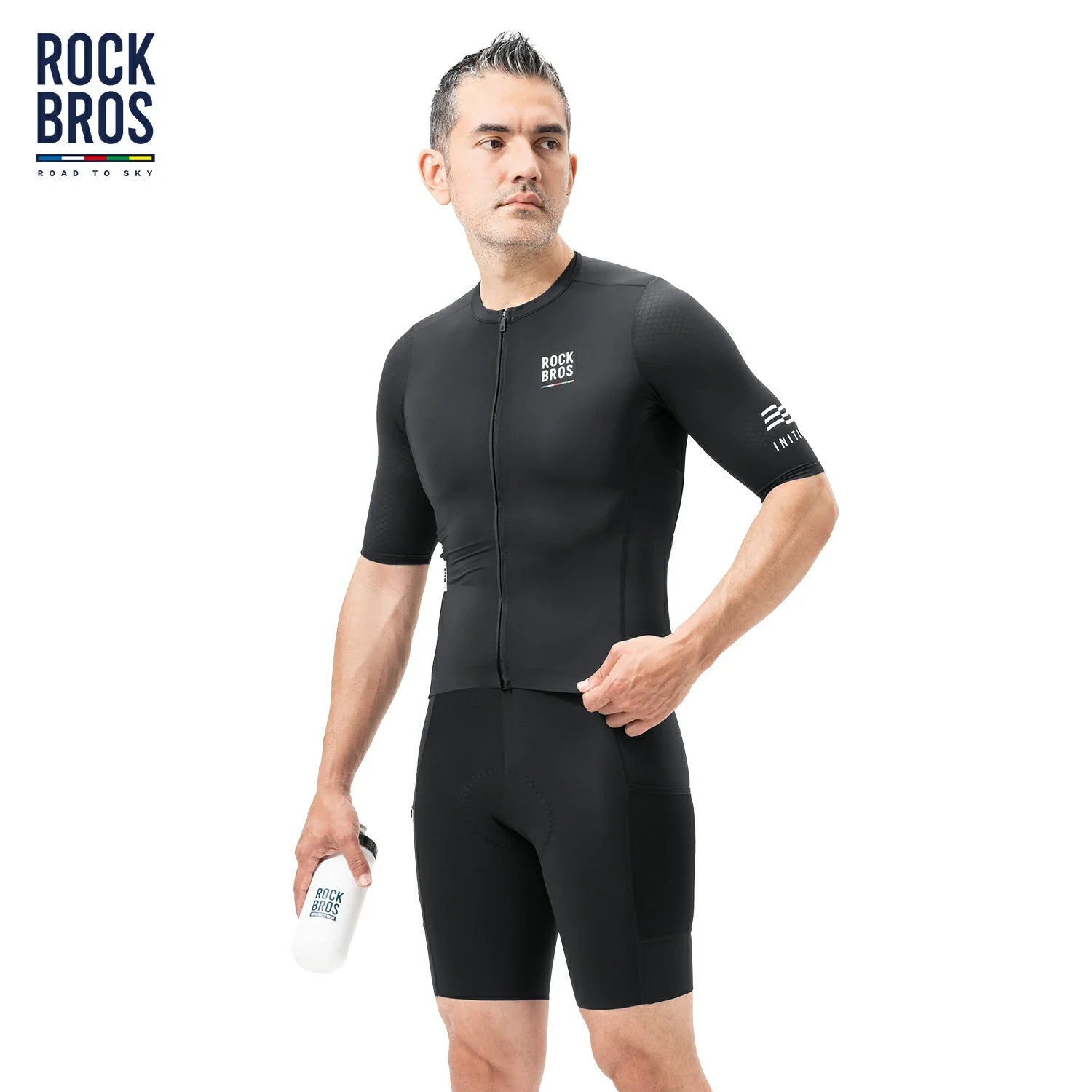 Men's Short Sleeve Cycling Jersey Breathable | Road to Sky