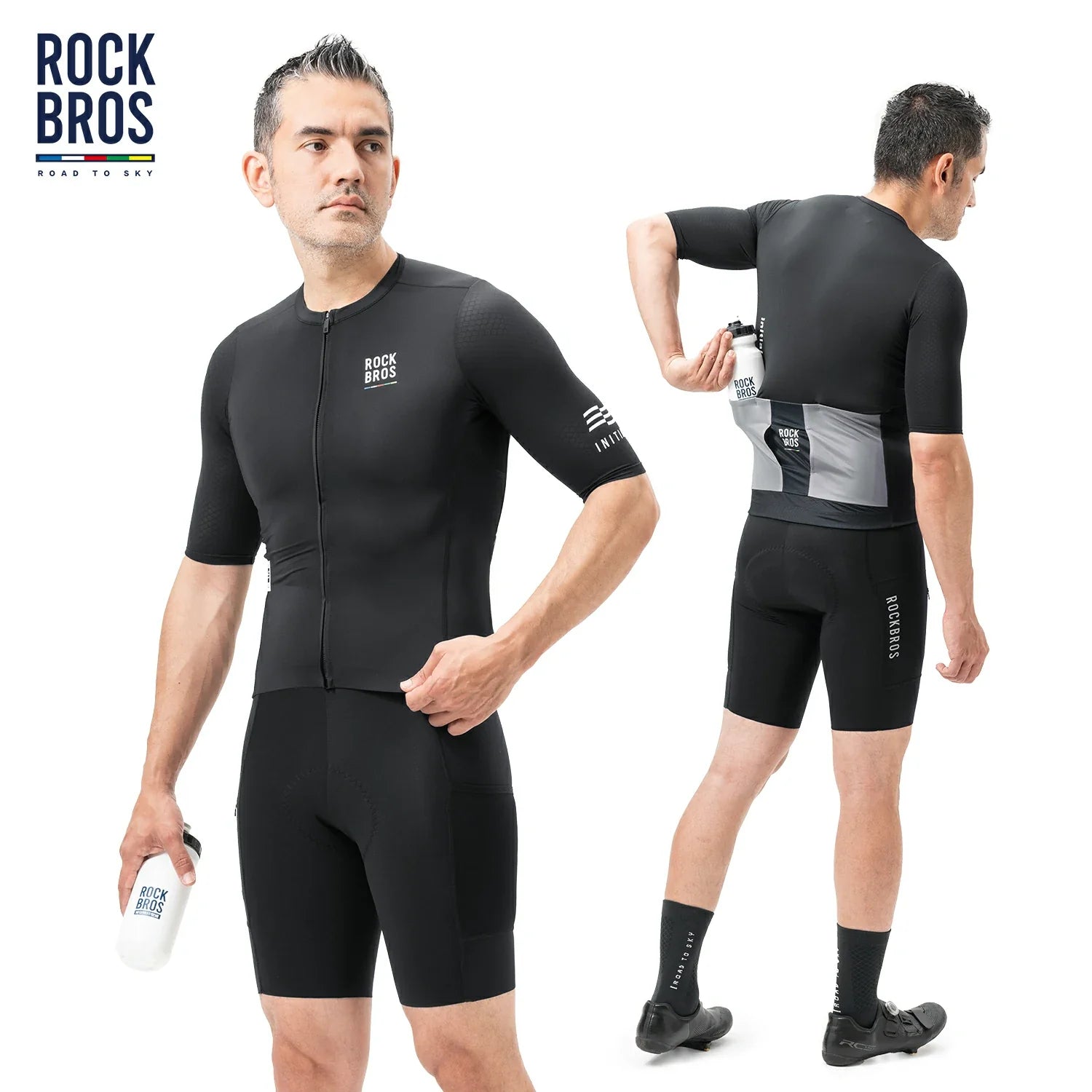 Men's Short Sleeve Cycling Jersey Breathable | Road to Sky