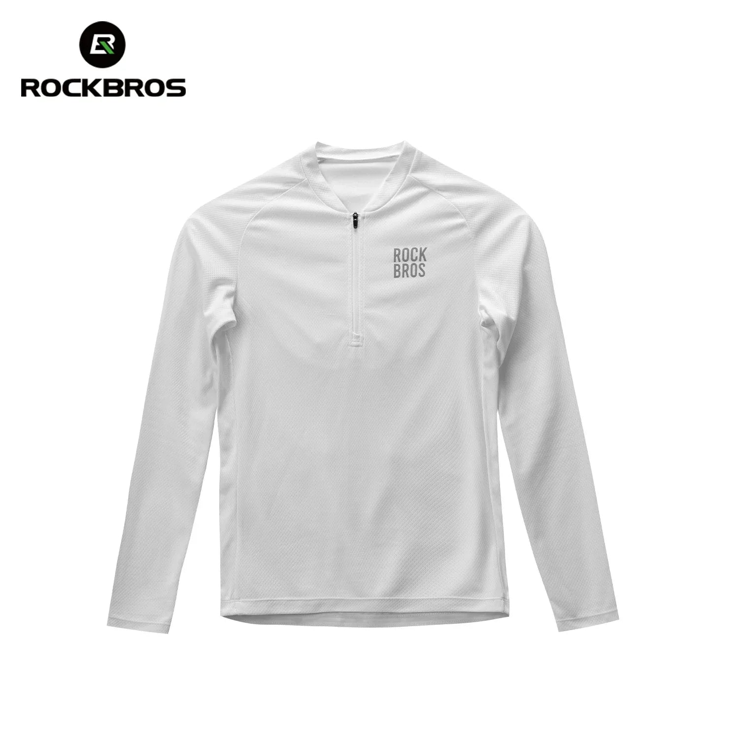 Men’s Summer Long Sleeve Cycling Jersey – Mesh Half-Zip