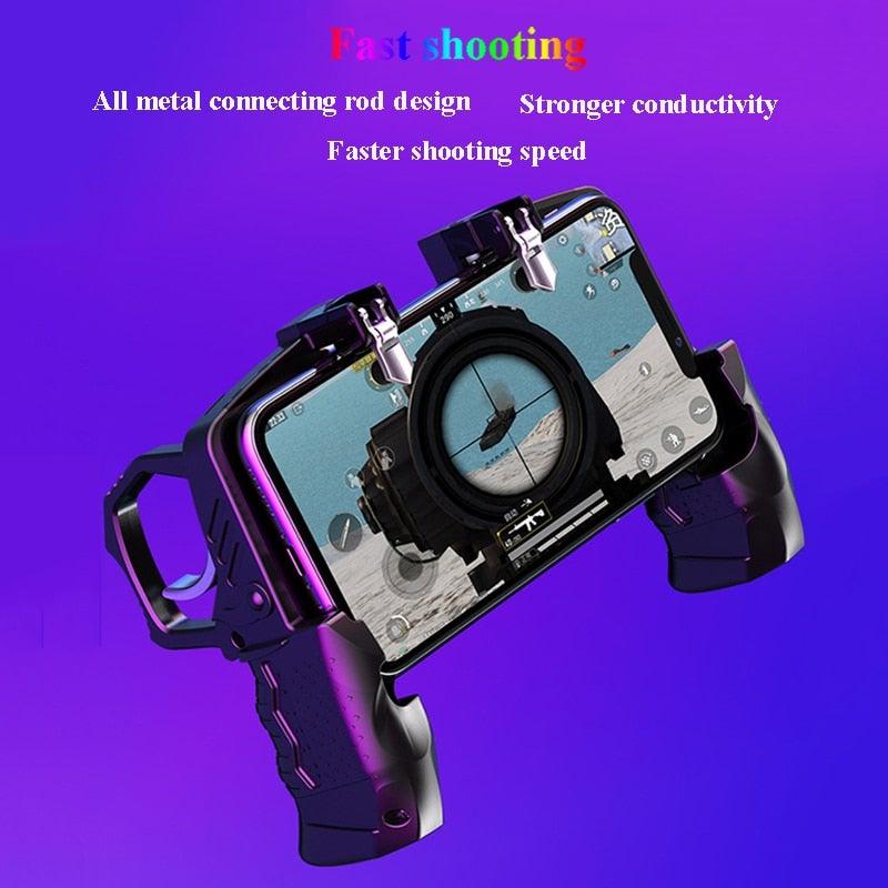 Trigger Pad Phone Metal Controller Joystick For Mobile Trigger Gamepad For Android Phone ...