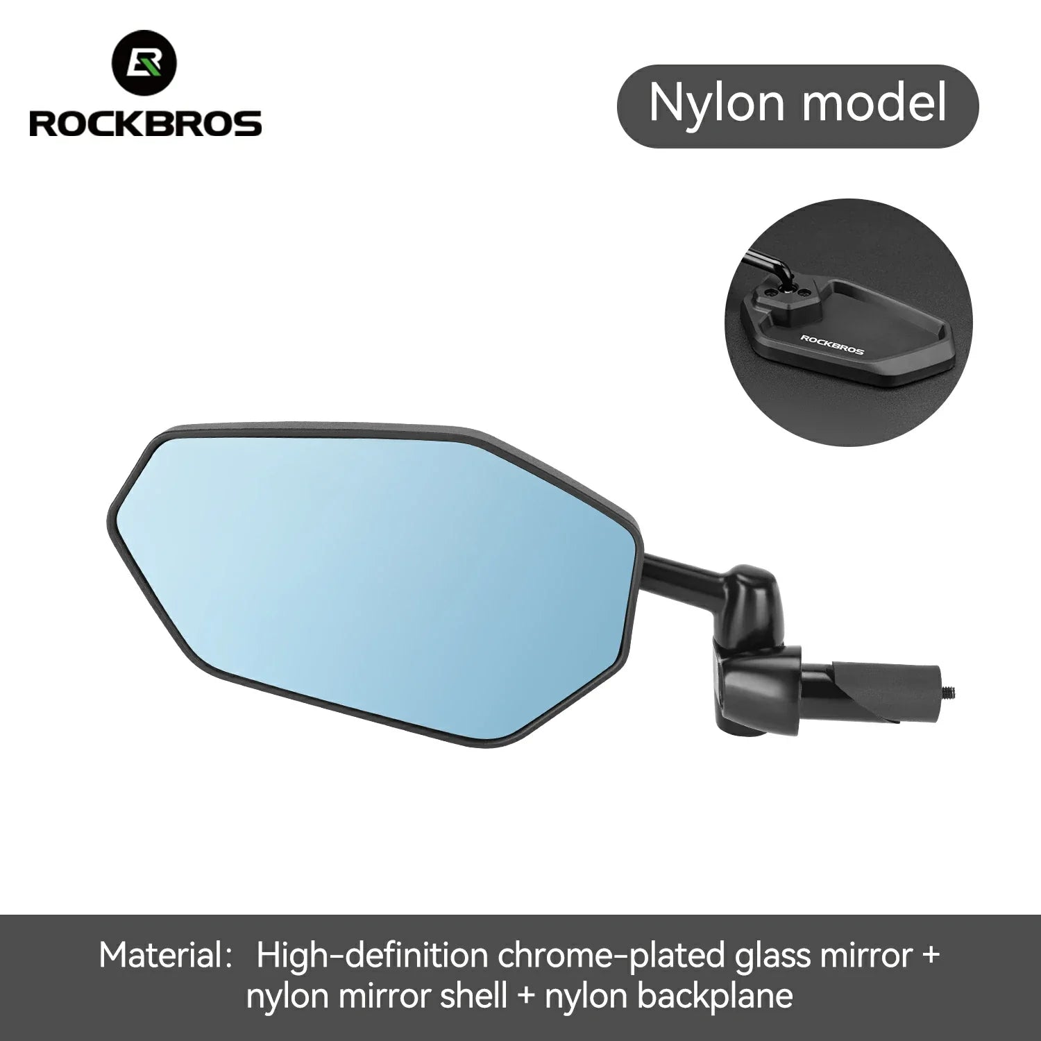 Cycling Mirror Wide-Angle Anti-Glare Rear View