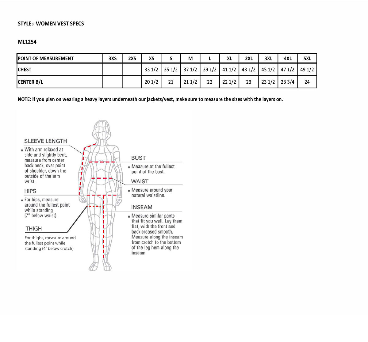 ML1254 Women's Black Premium Leather Side Lace Motorcycle Rider Vest w/  Logo Snaps Closure