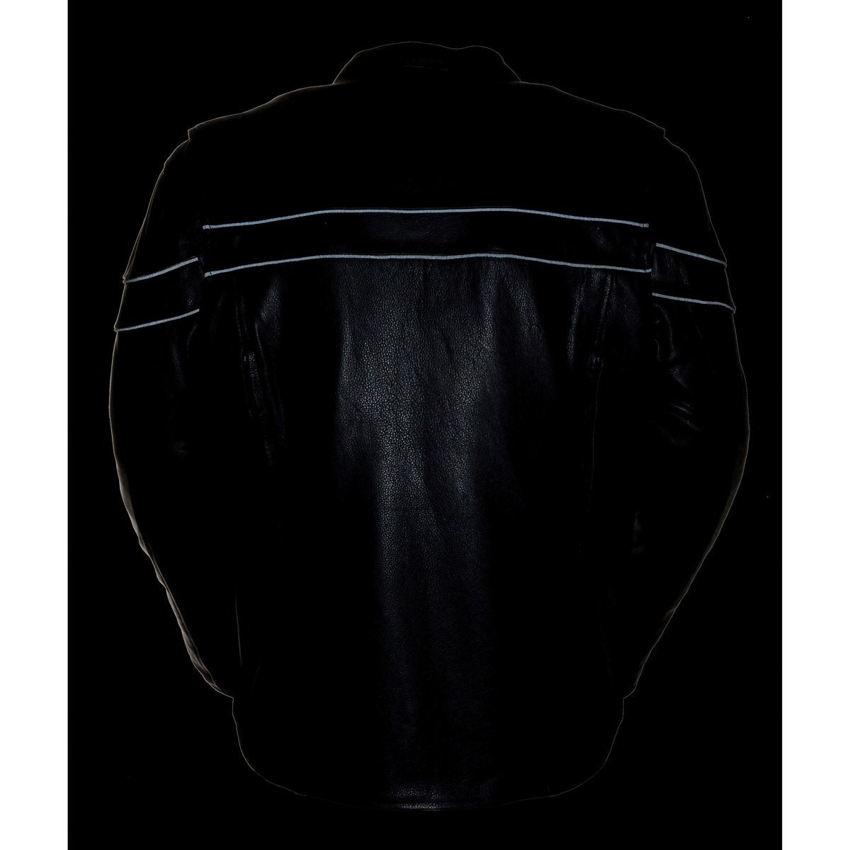 ML1408RT Men's Retro Brown 'Savage' Sporty Crossover Retro Leather Jacket