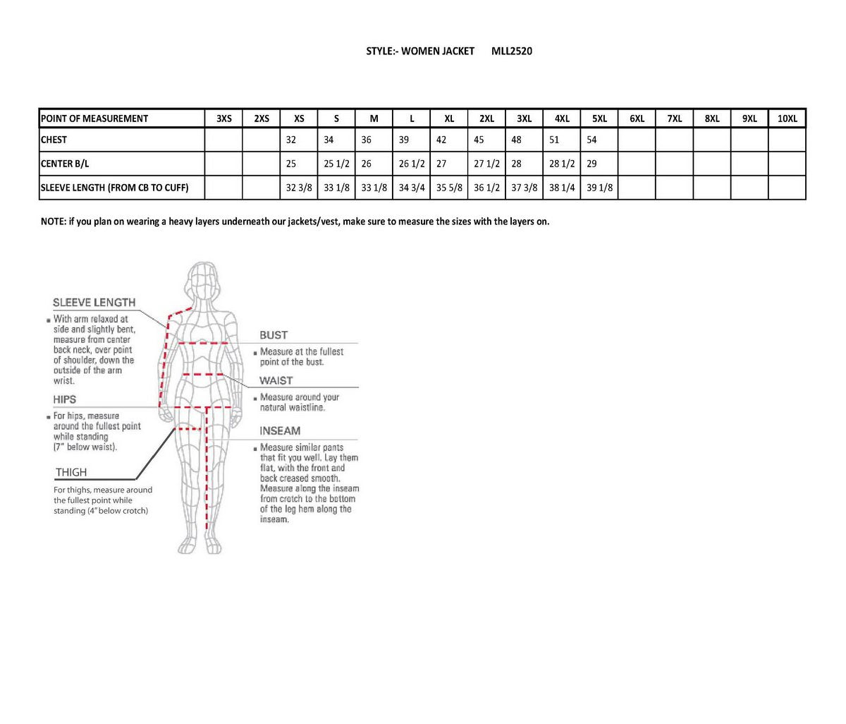 MLL2520 Ladies Racer Black Leather Motorcycle Jacket