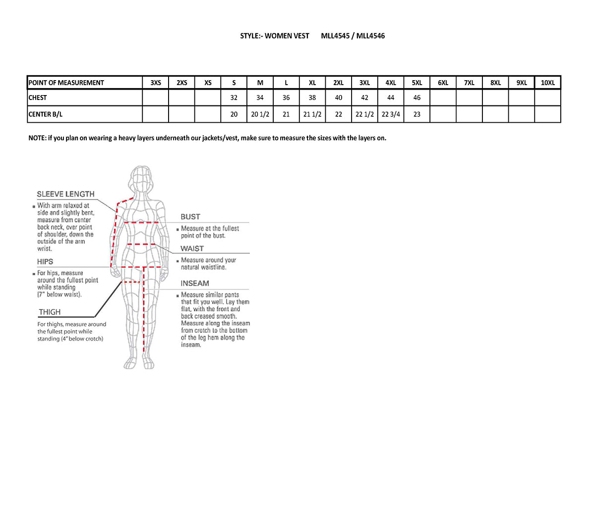 MLL4545 Women's Black Premium Leather Lightweight Classic 4-Snap V-Neck Motorcycle Rider Vest