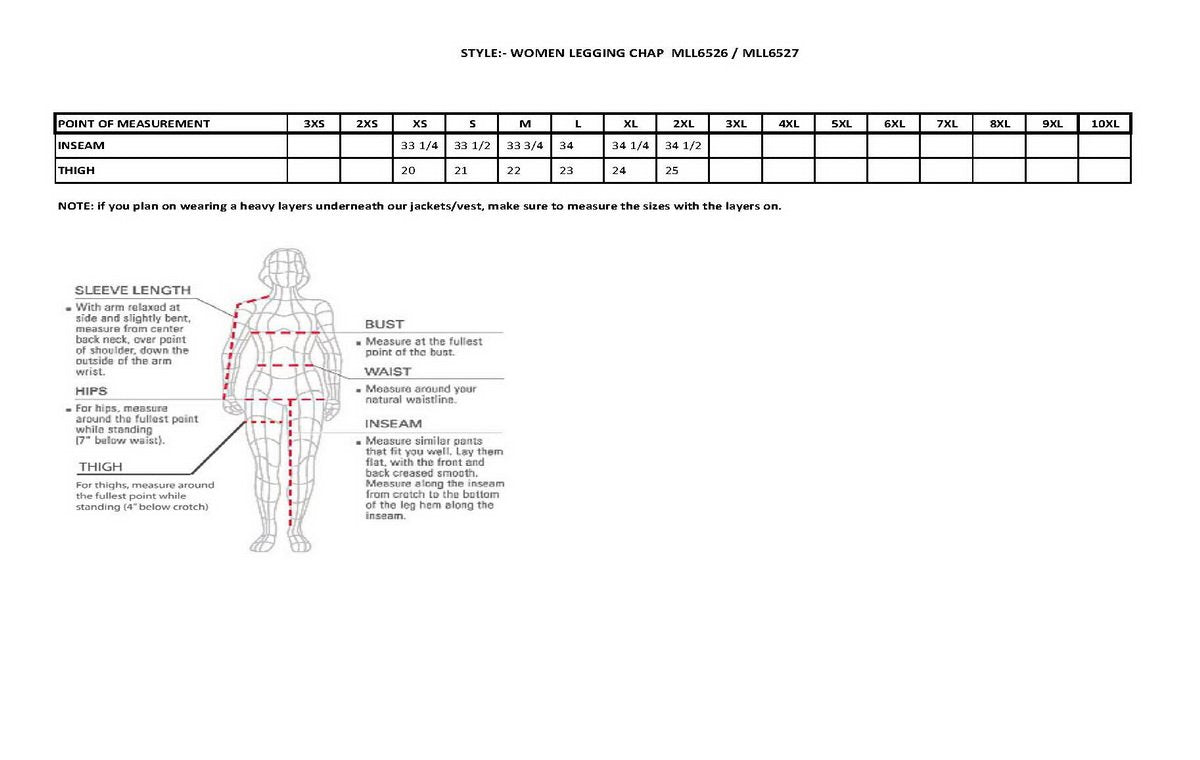 Chaps for Women Black Premium Skin Rubbed Seams- Accented Lace Detailing Motorcycle Chap- MLL6527