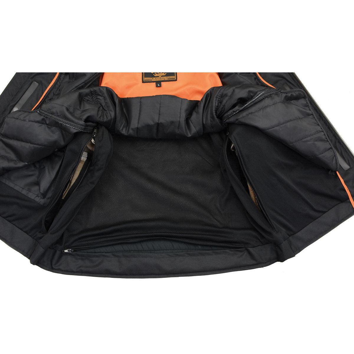 MLM1509 Men's Distressed Brown ‘2 in 1’ Leather Jacket with Zip-Off Sleeves