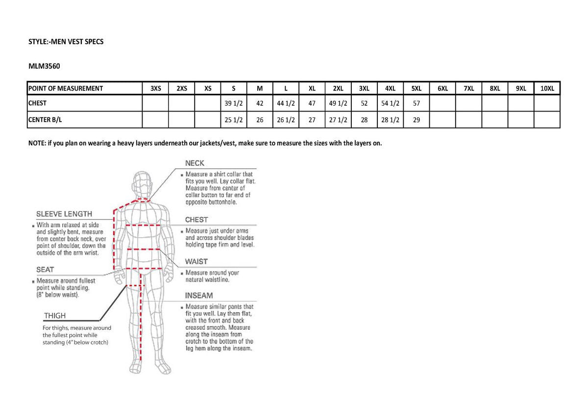 MLM3560 Men's Black Leather Vest - Reflective Piping Elasticized Waist Open Neck Motorcycle Vest