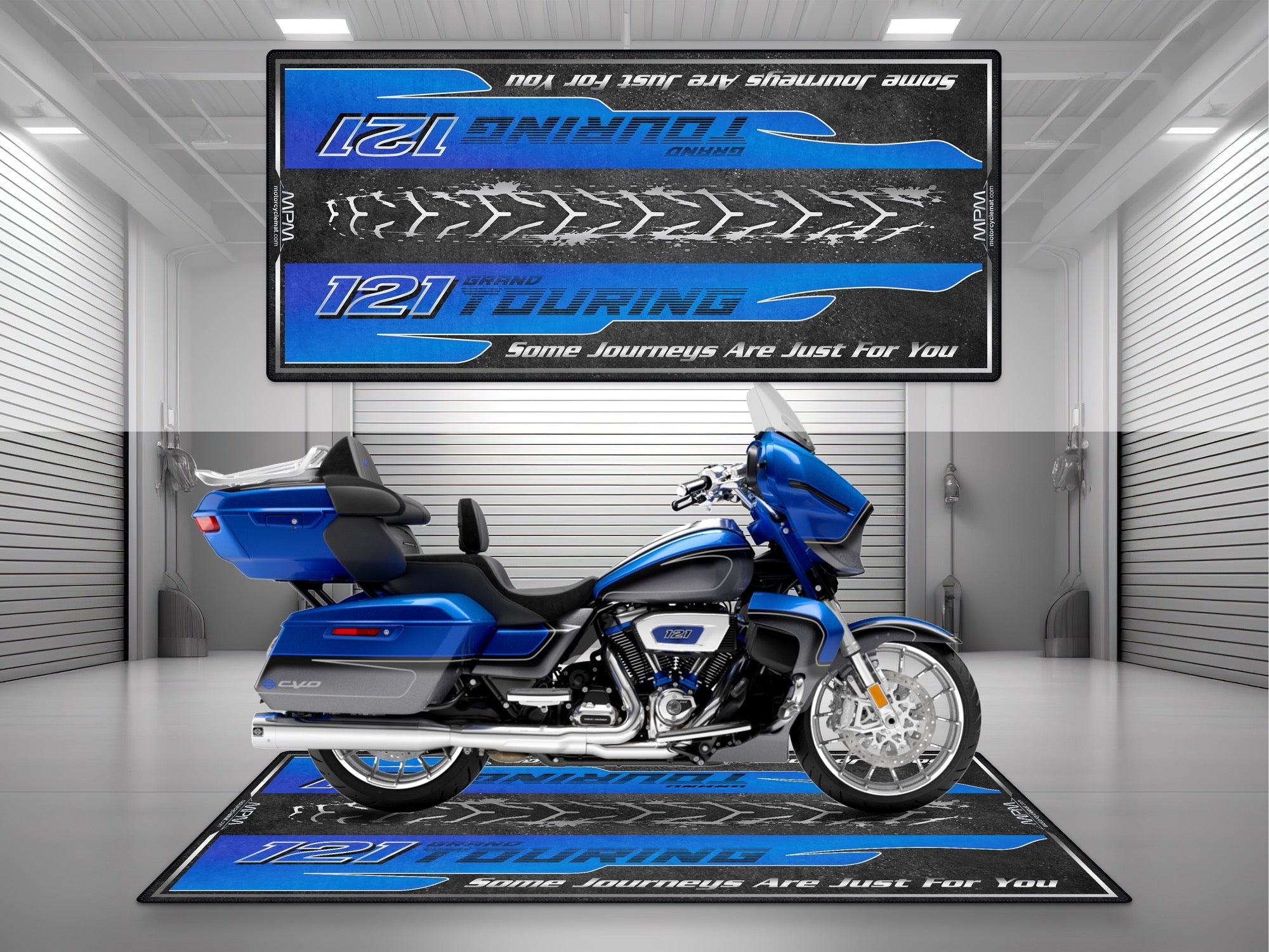 MPM Motorcycle Mat for Touring Motorcycle "Some Journeys are Just for You" - MM4316